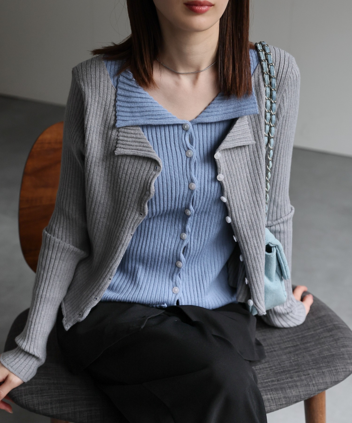 model:162cm 着用サイズ:F