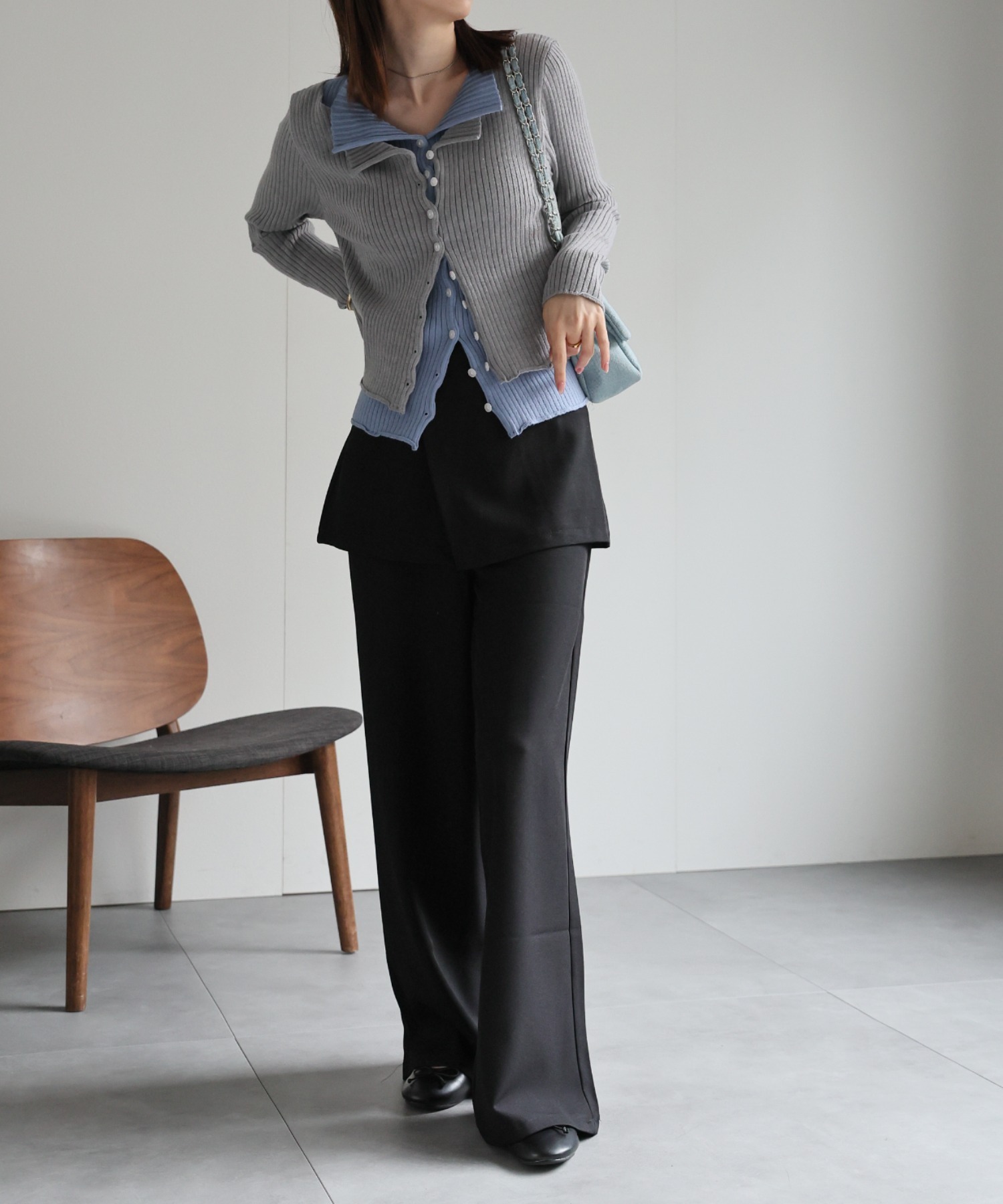 model:162cm 着用サイズ:F