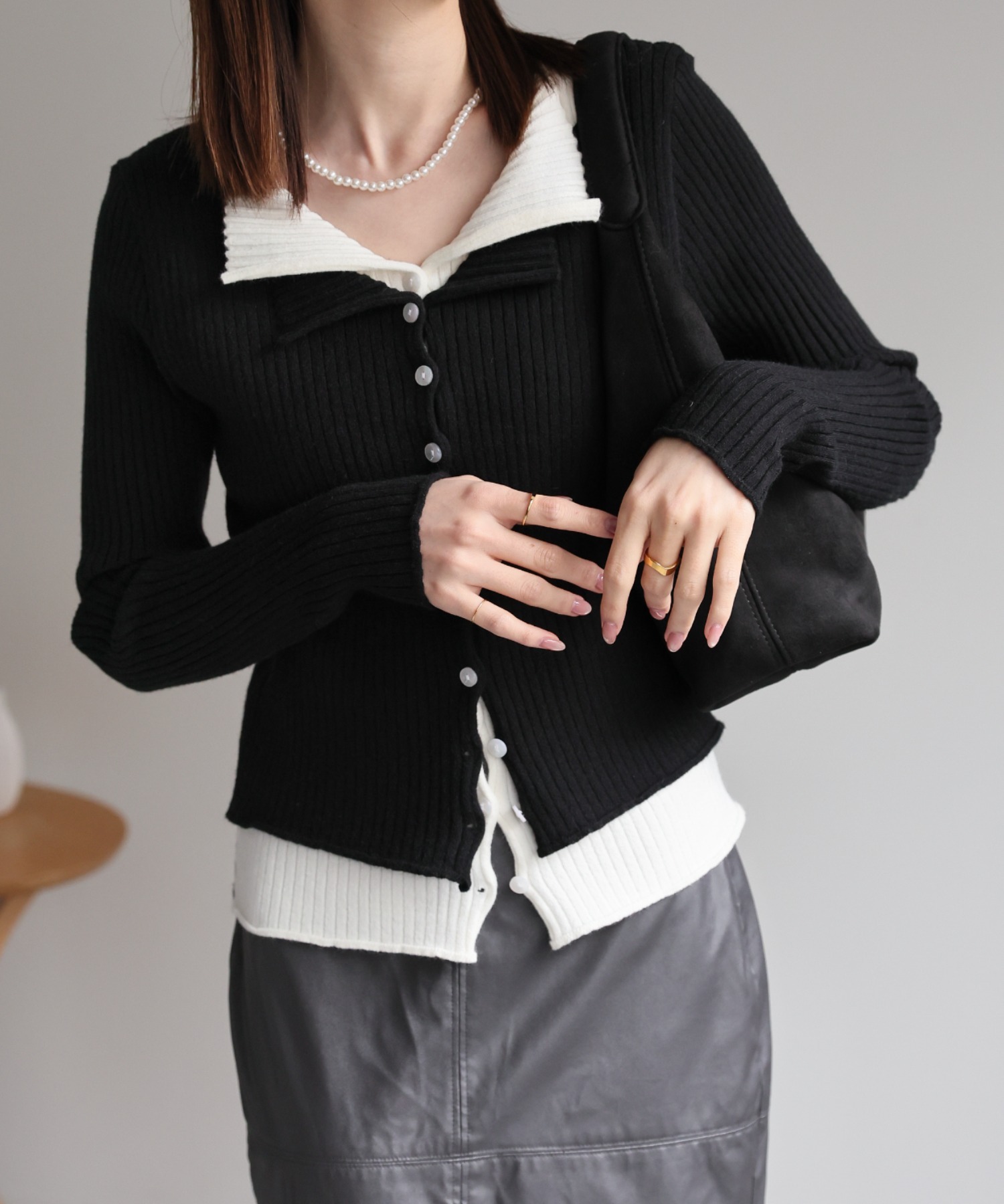 model:162cm 着用サイズ:F