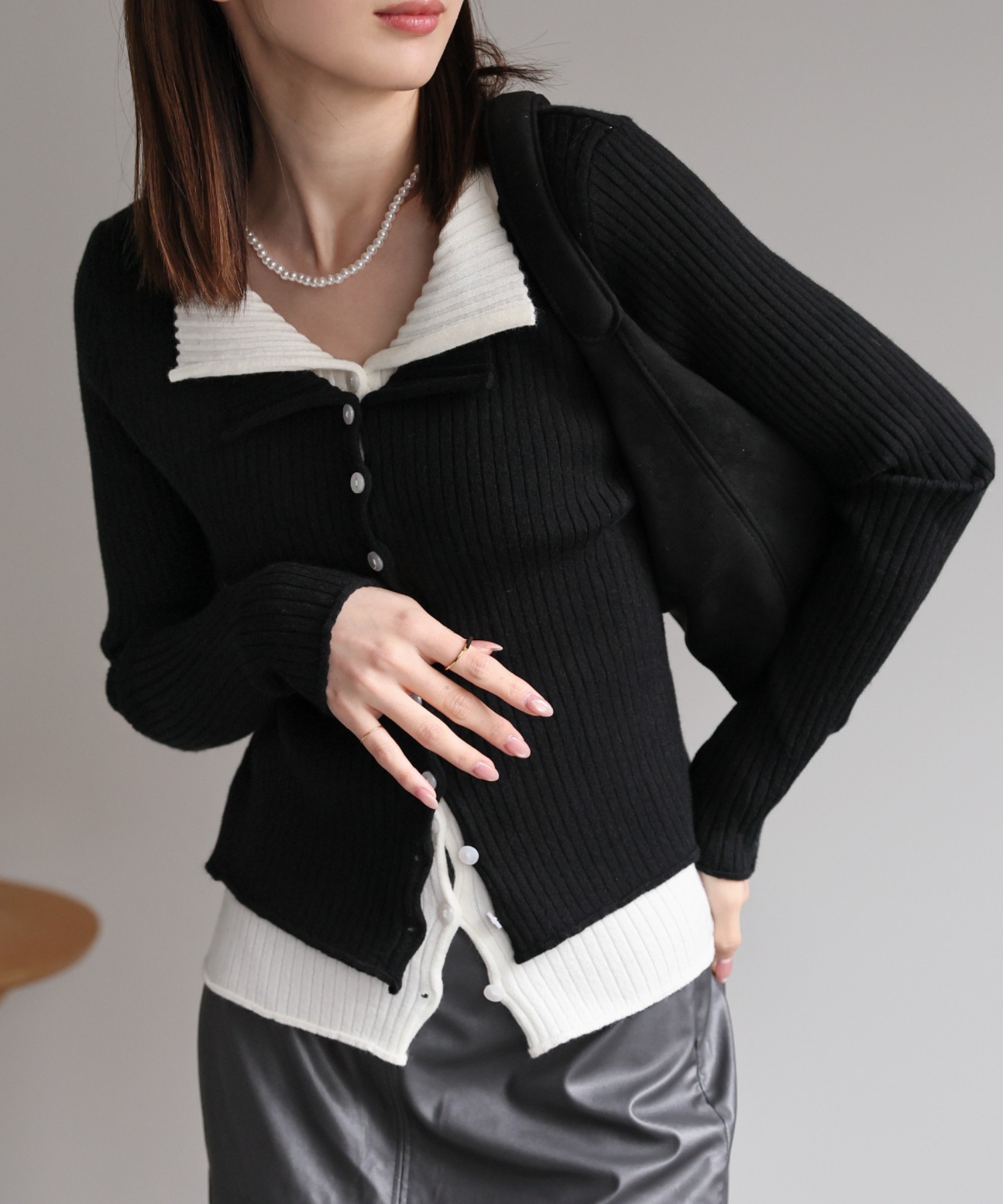 model:162cm 着用サイズ:F
