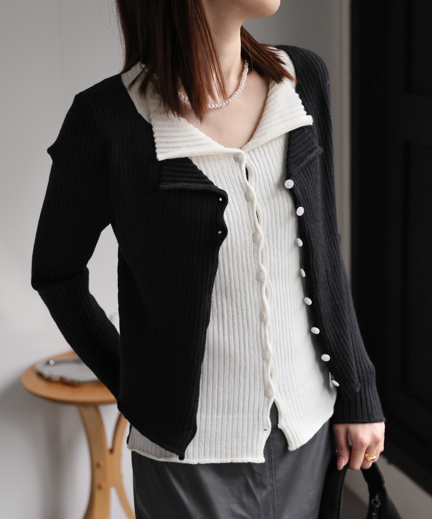 model:162cm 着用サイズ:F