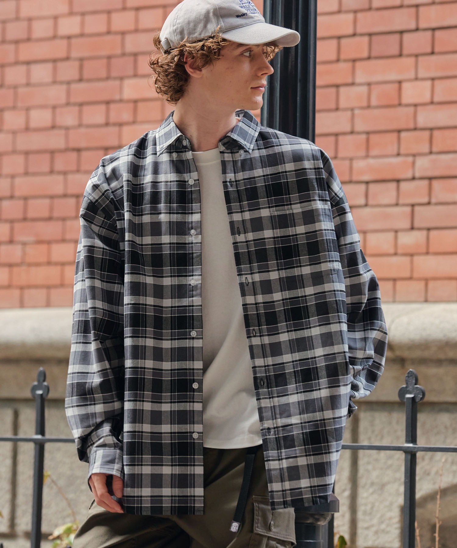 HECT】Big Oxford BD L/S Shirt / ビッグシルエットボタンダウン
