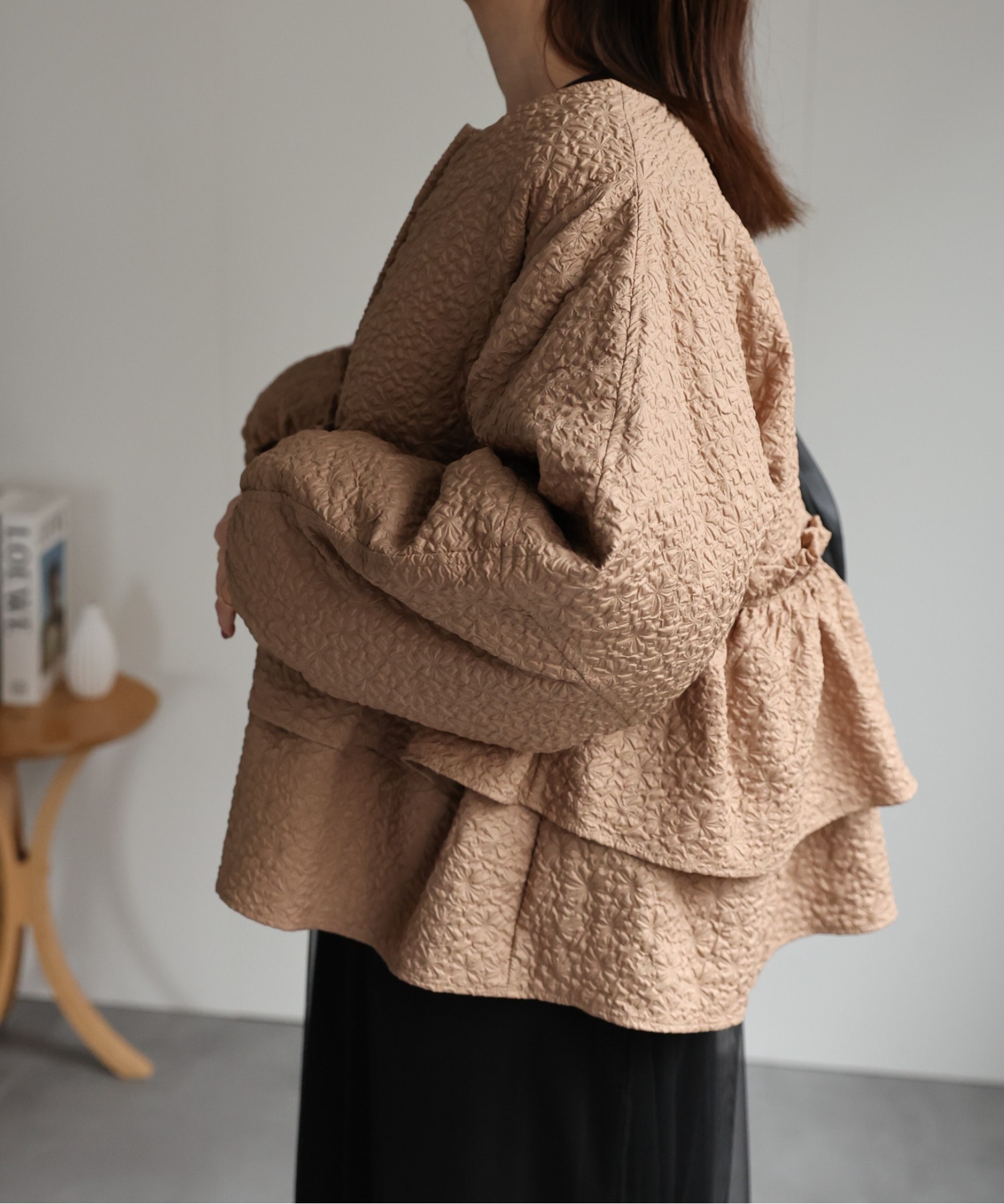 model：162cm 着用サイズ：F