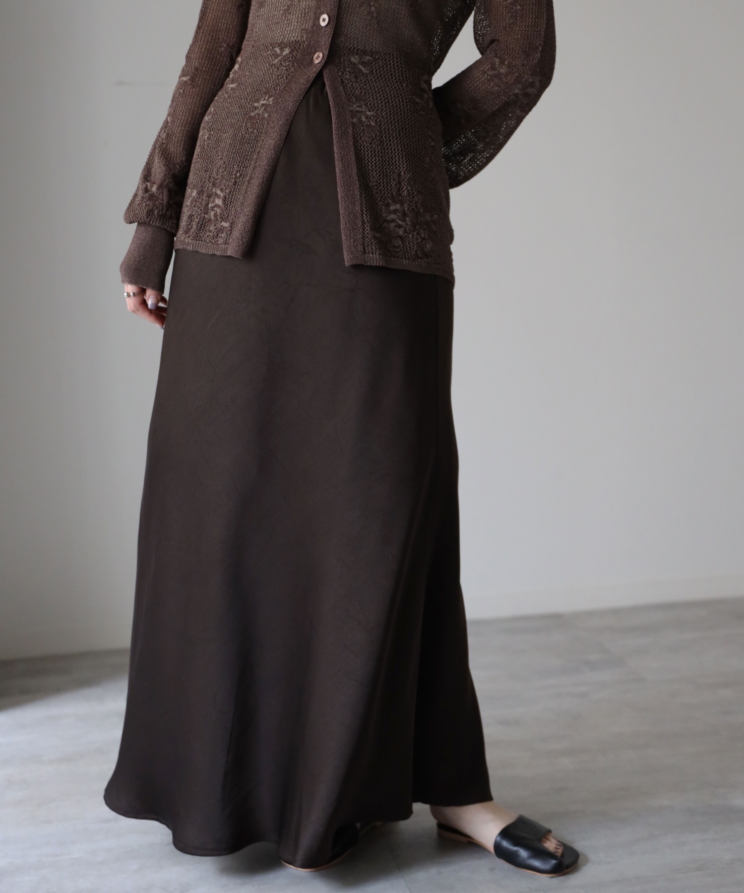 model：164cm. 着用サイズ：FREE
