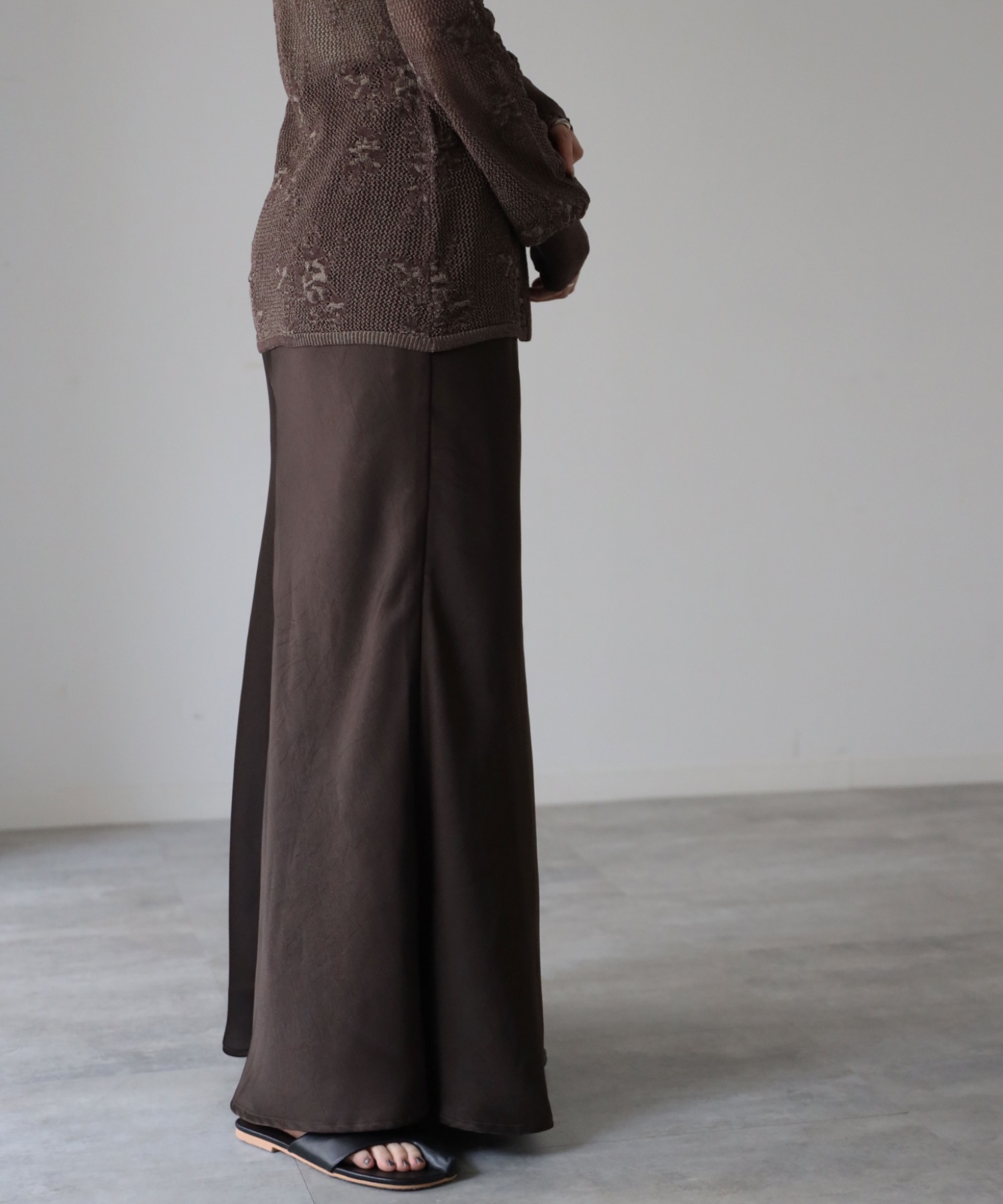 model：164cm. 着用サイズ：FREE