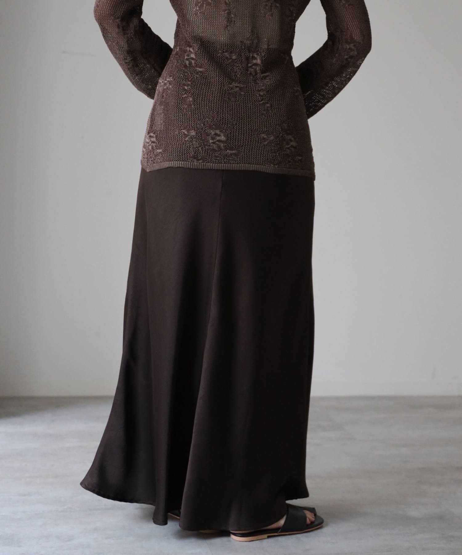 model：164cm. 着用サイズ：FREE