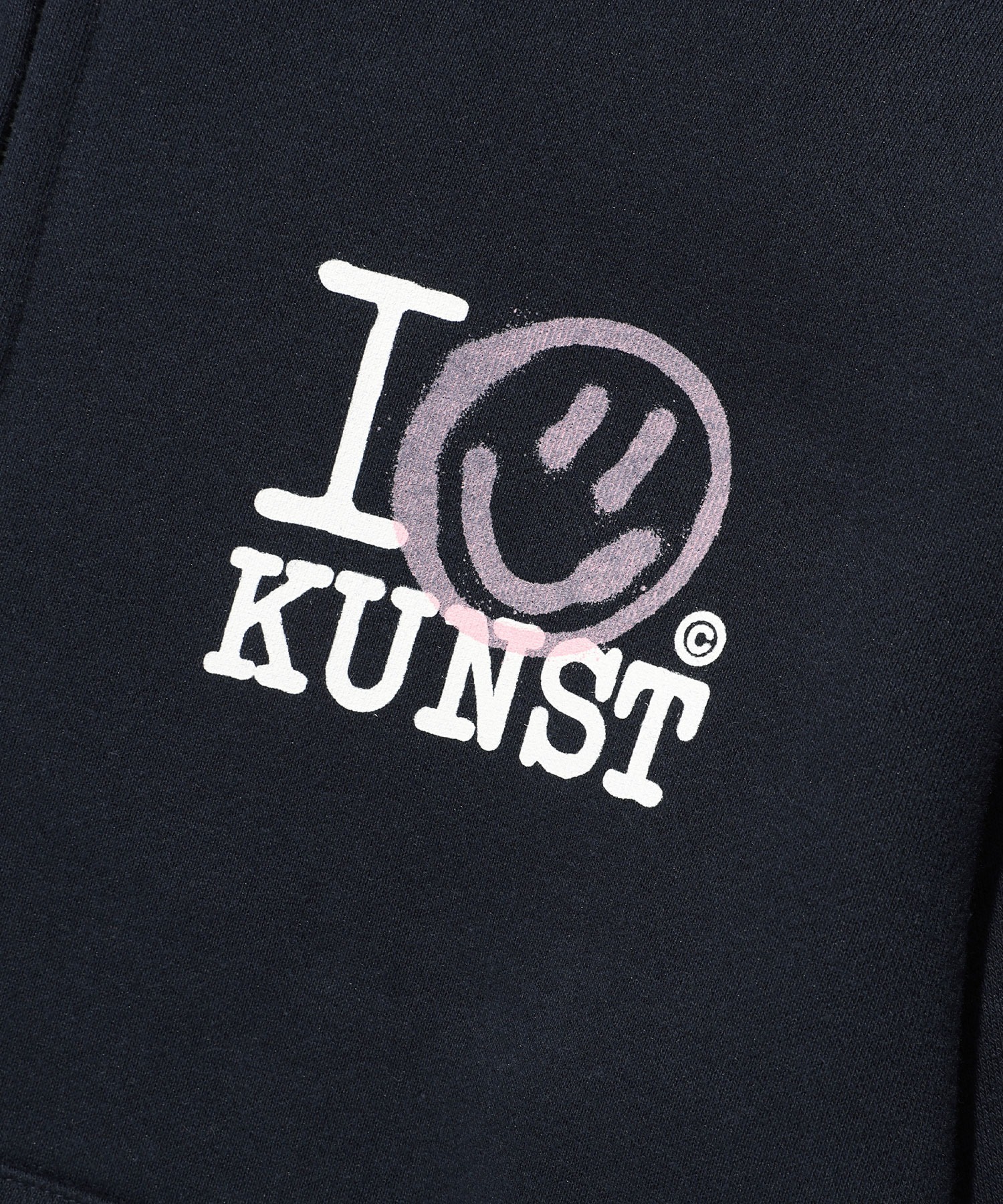 アイアム様用 A'GEM/9 × .kom 『ISTKUNST/イストクンスト』I SMILEY KUNST CROP HOOD
