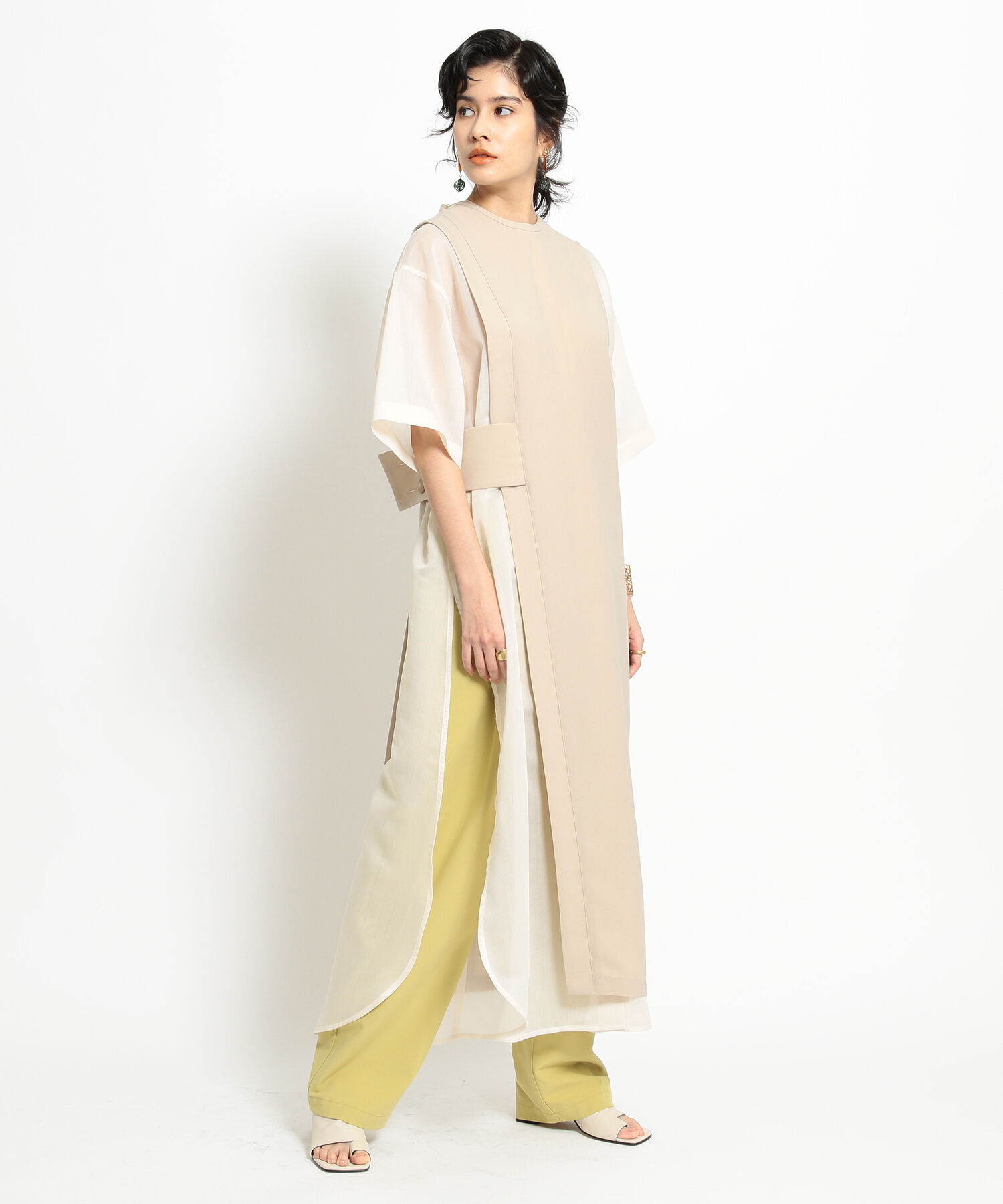 Ray Beams アシメ ワンピース サイド いよいよ人気ブランド オープン