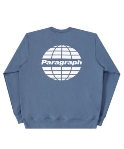 paragraph/パラグラフ』M05 PRG Basic Lettering Fleece MTM/フロント