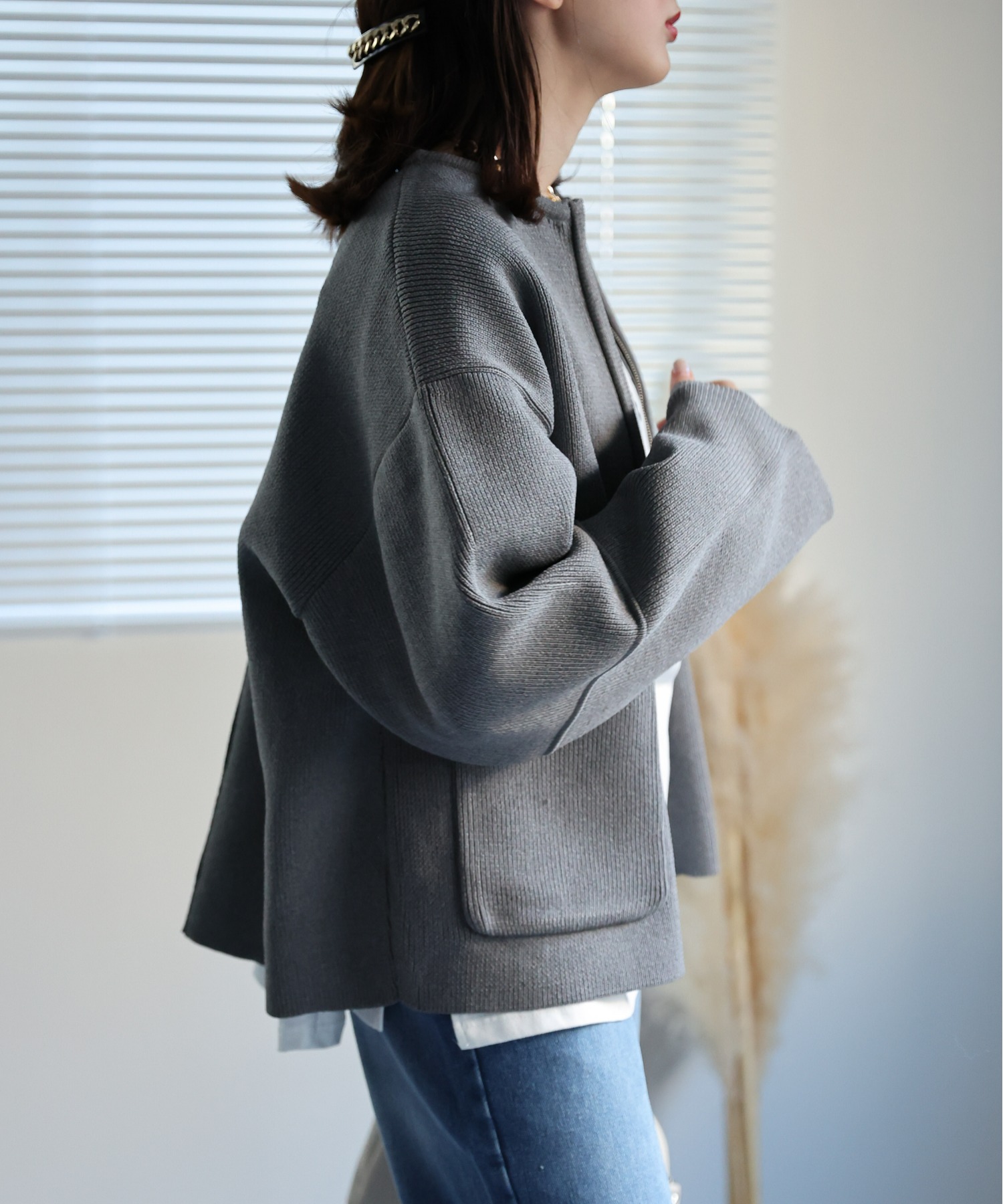 model:162cm 着用サイズ：F