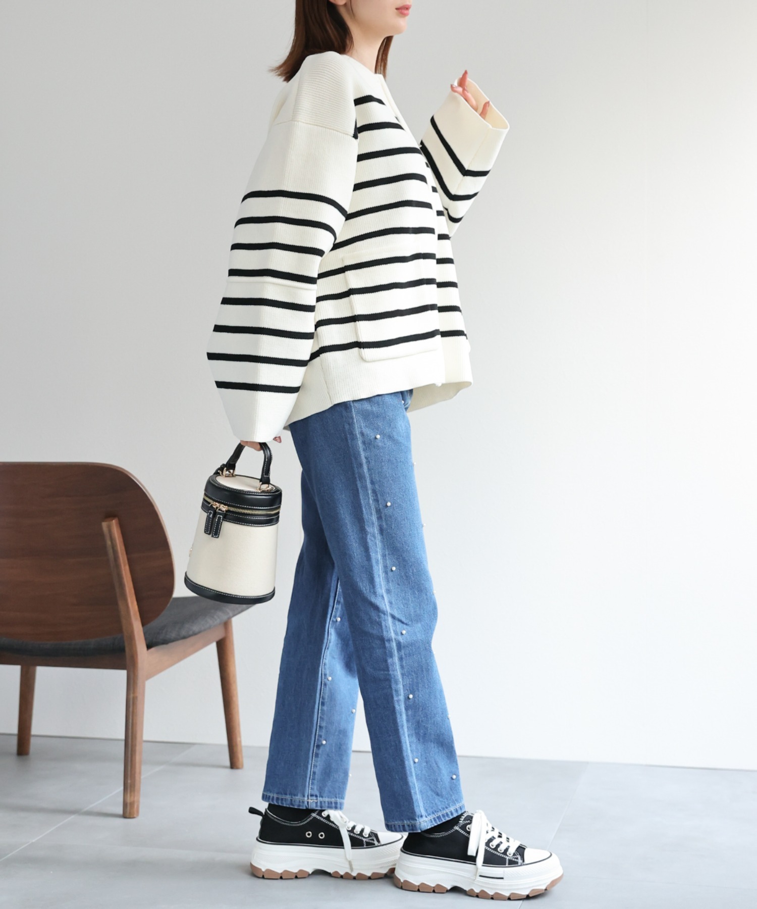 model:162cm 着用サイズ：F