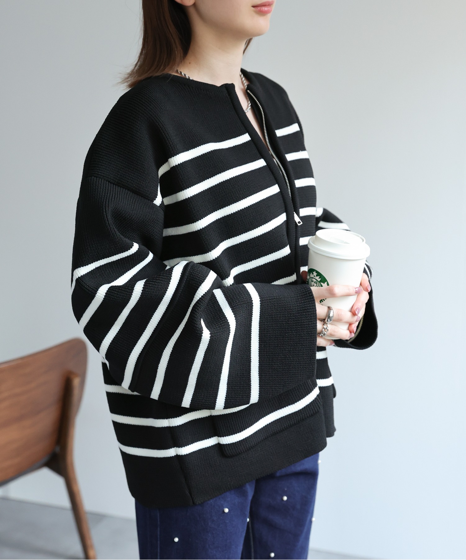 model:162cm 着用サイズ：F