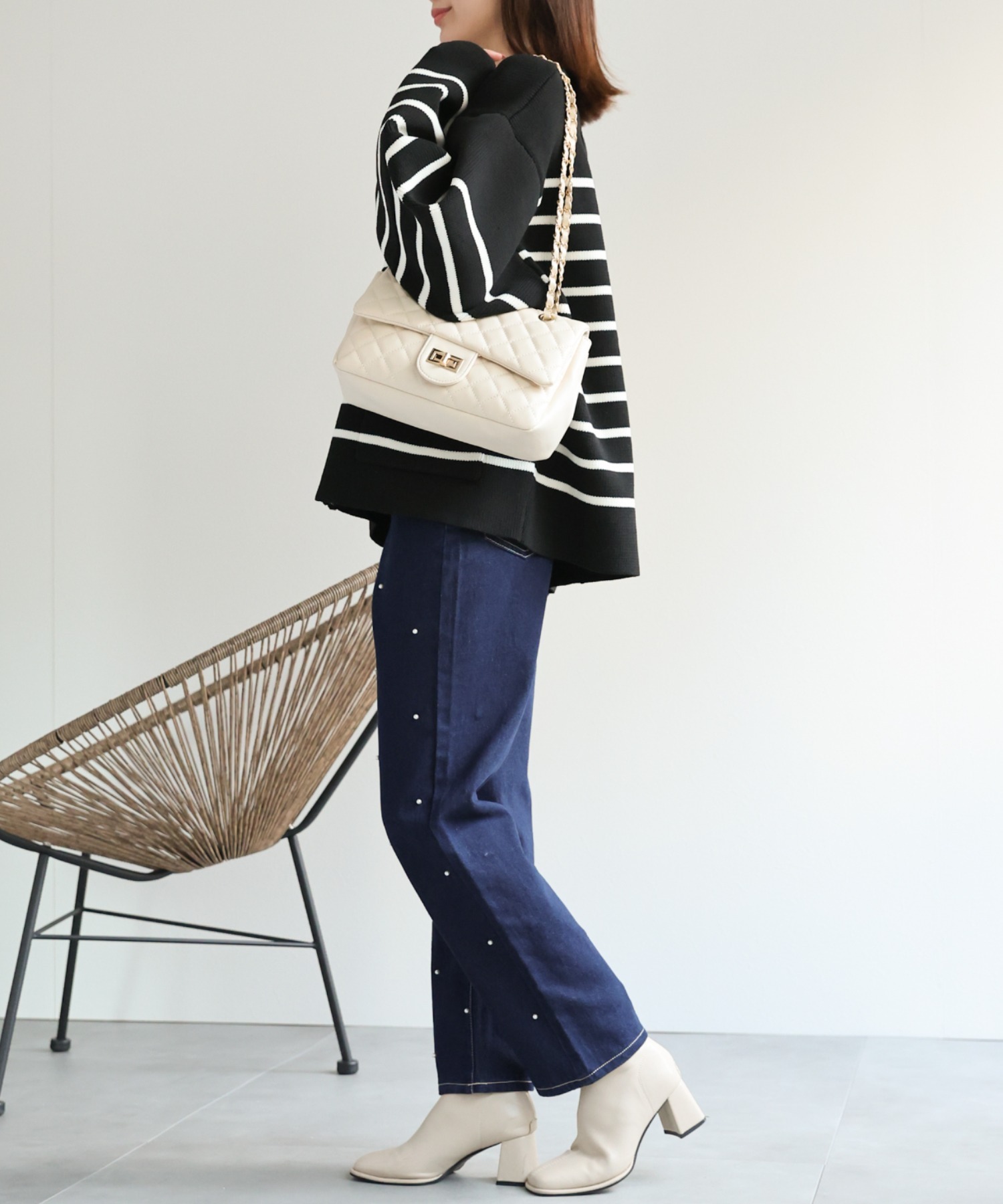 model:162cm 着用サイズ：F