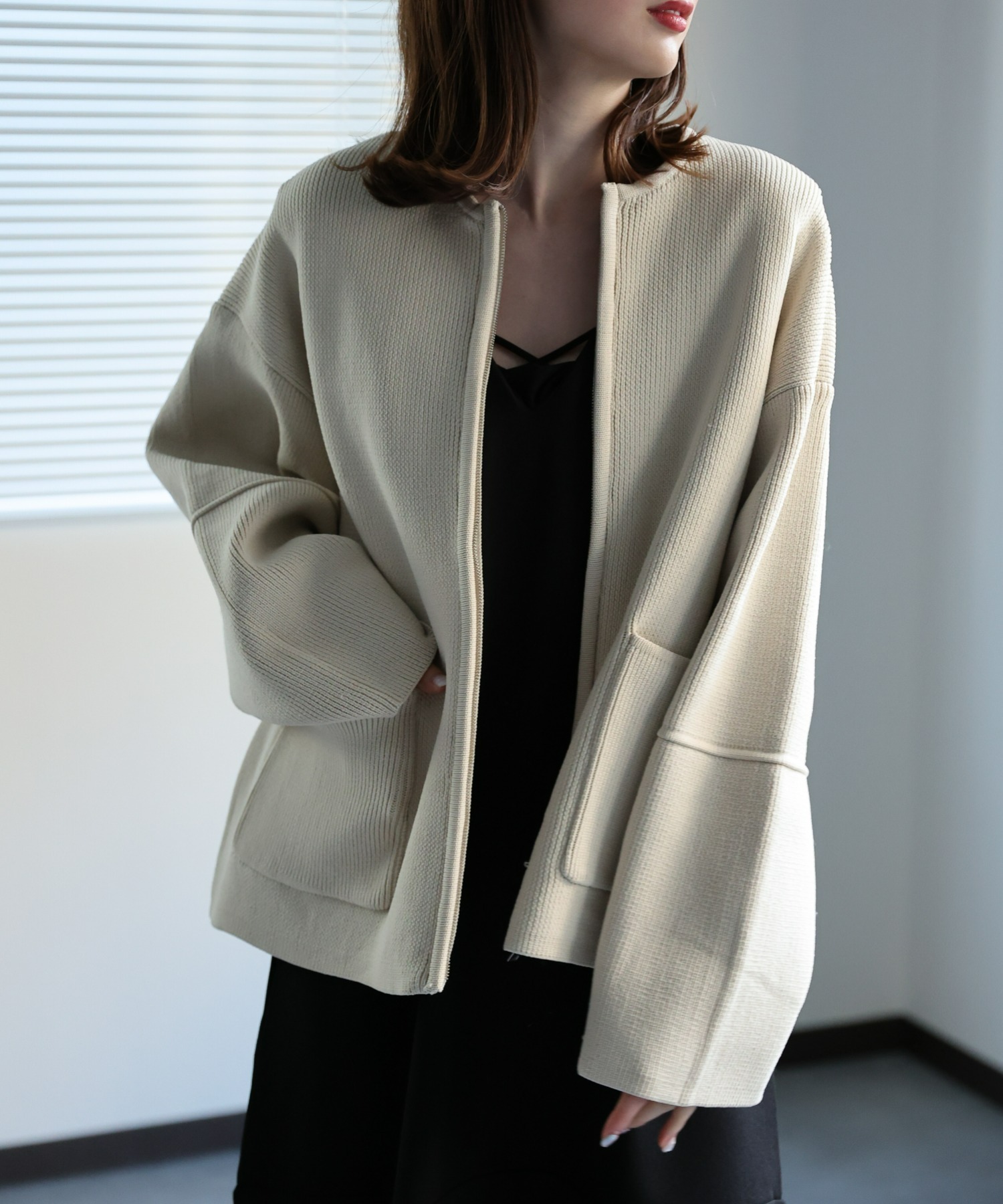 model:162cm 着用サイズ：F