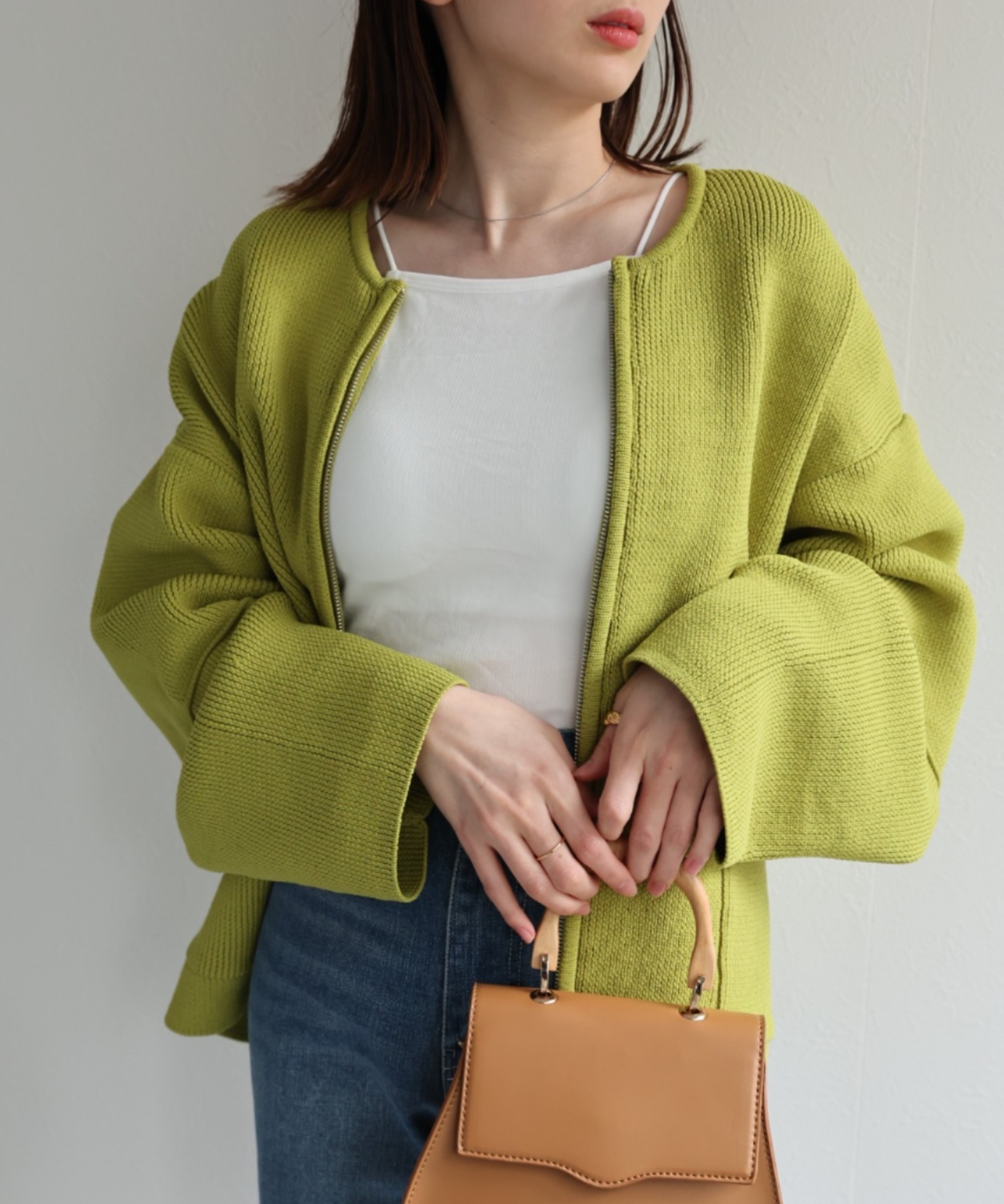model:162cm 着用サイズ：F