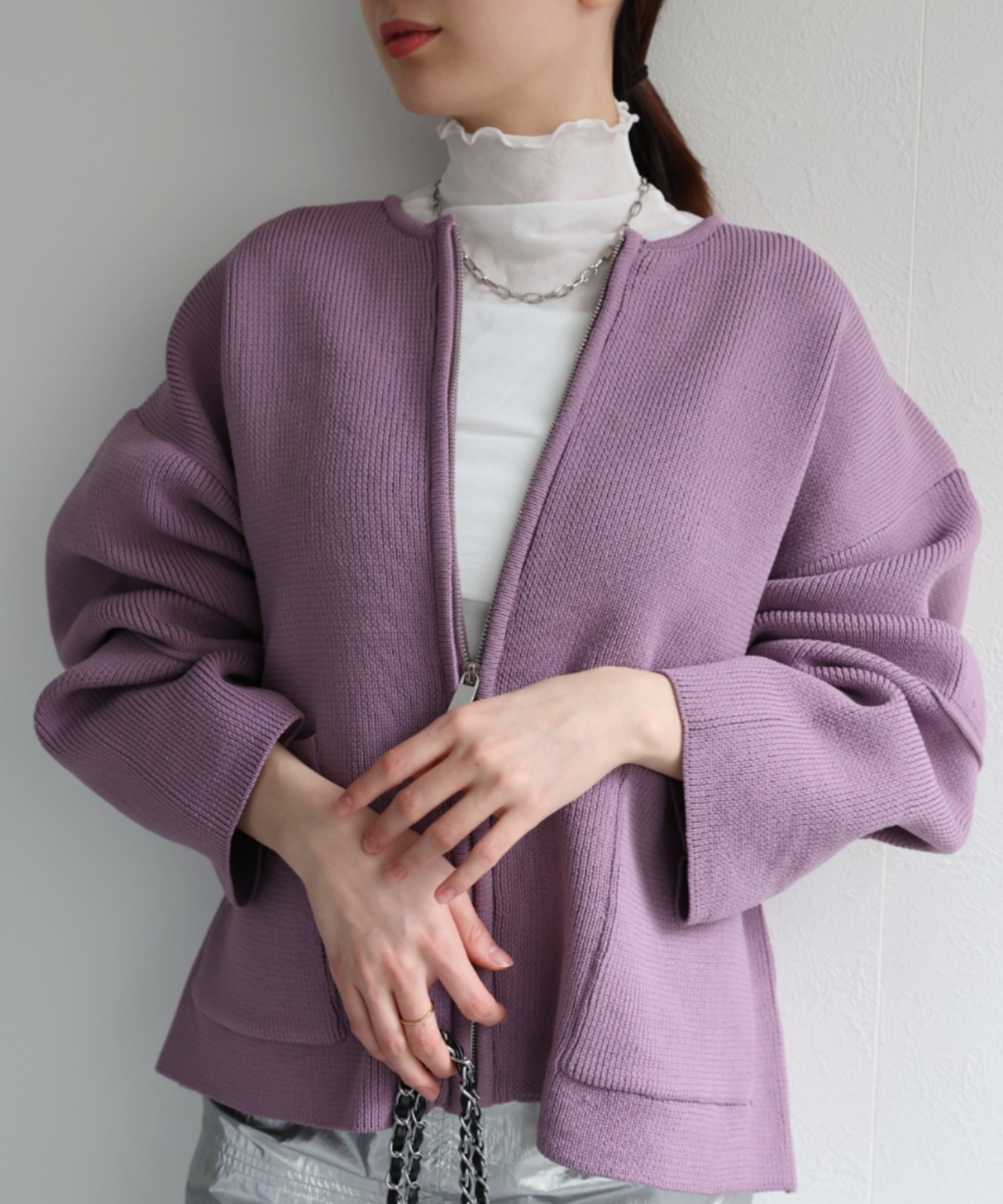model:162cm 着用サイズ：F
