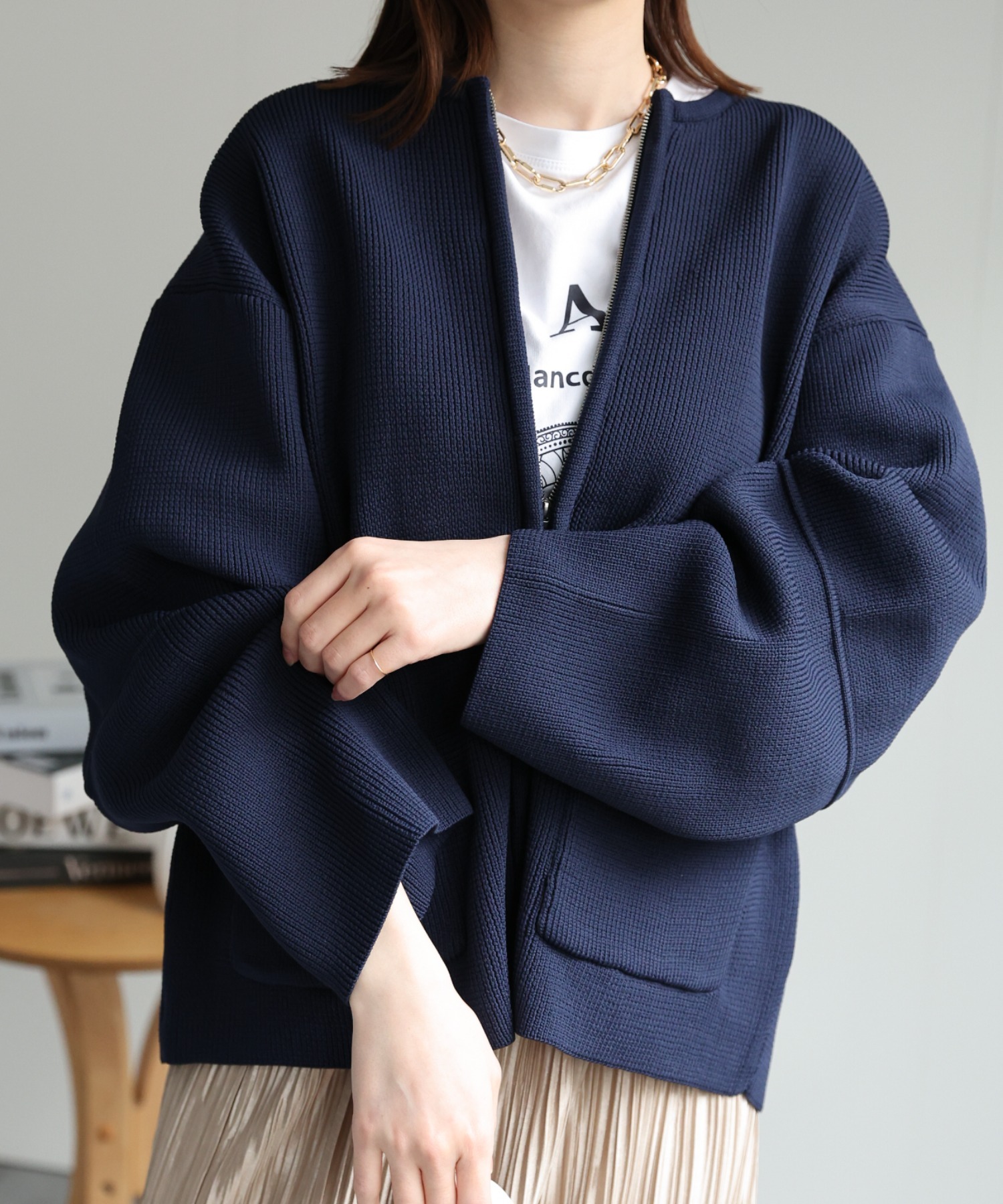 model:162cm 着用サイズ：F