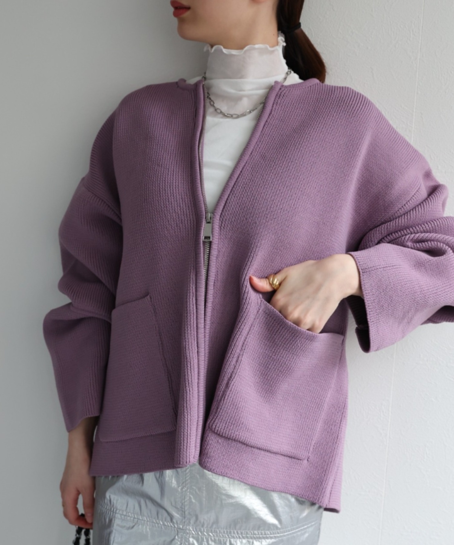 model:162cm 着用サイズ：F