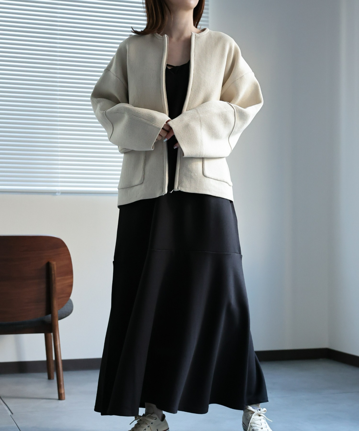 model:162cm 着用サイズ：F