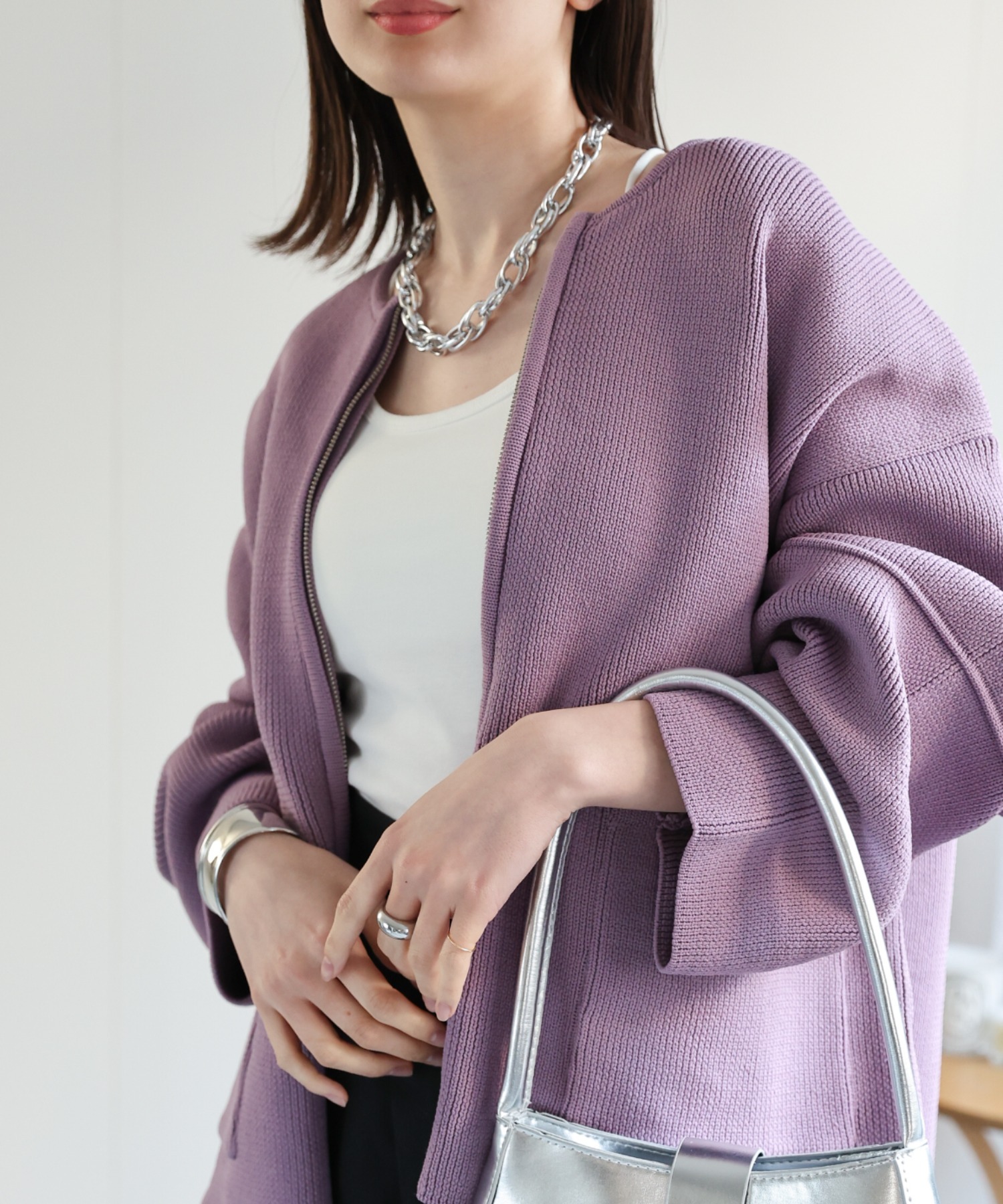 model:162cm 着用サイズ：F