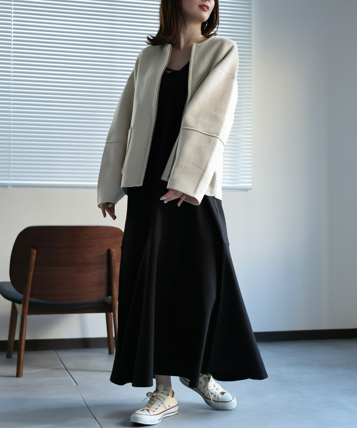 model:162cm 着用サイズ：F