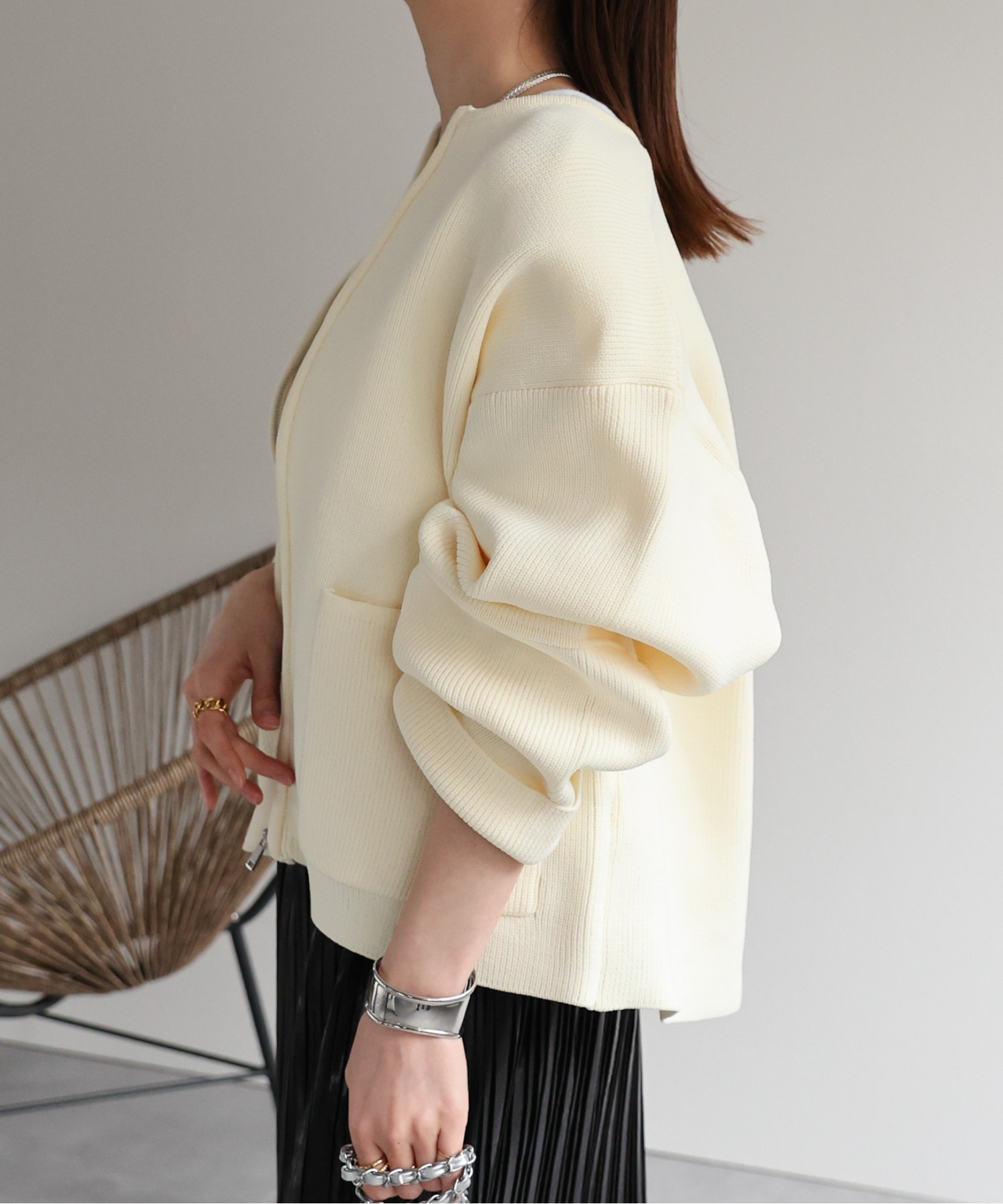model:162cm 着用サイズ：F