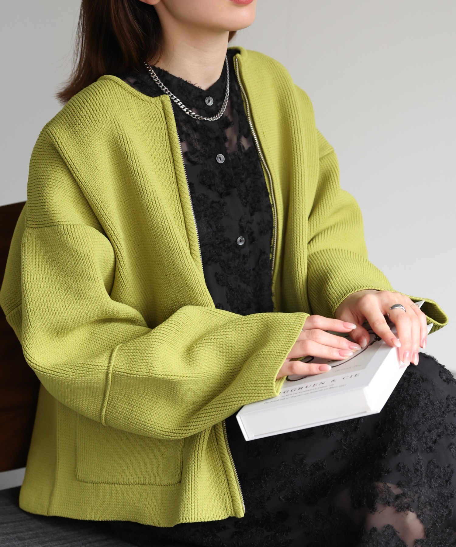 model:162cm 着用サイズ：F