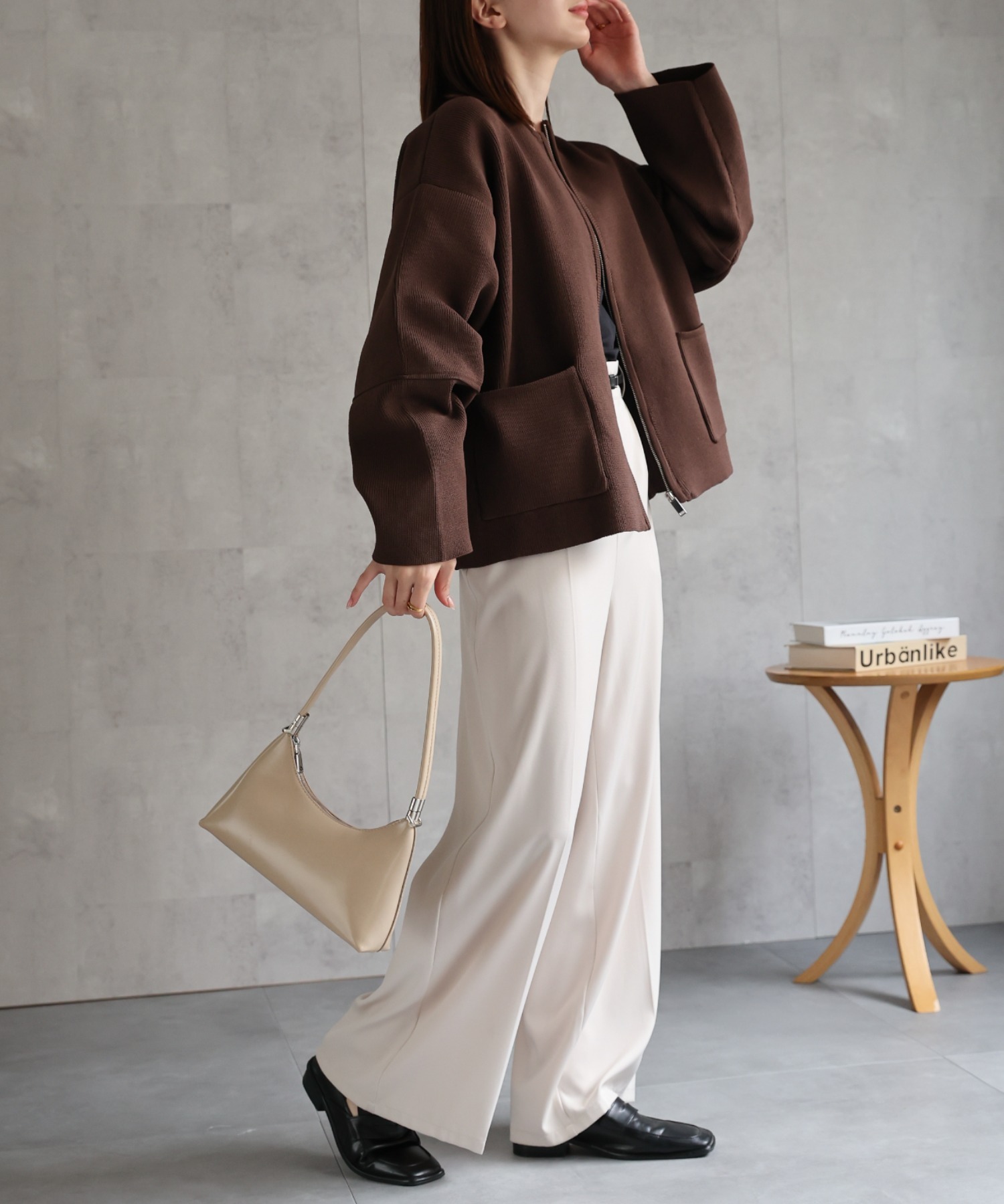 model:162cm 着用サイズ：F