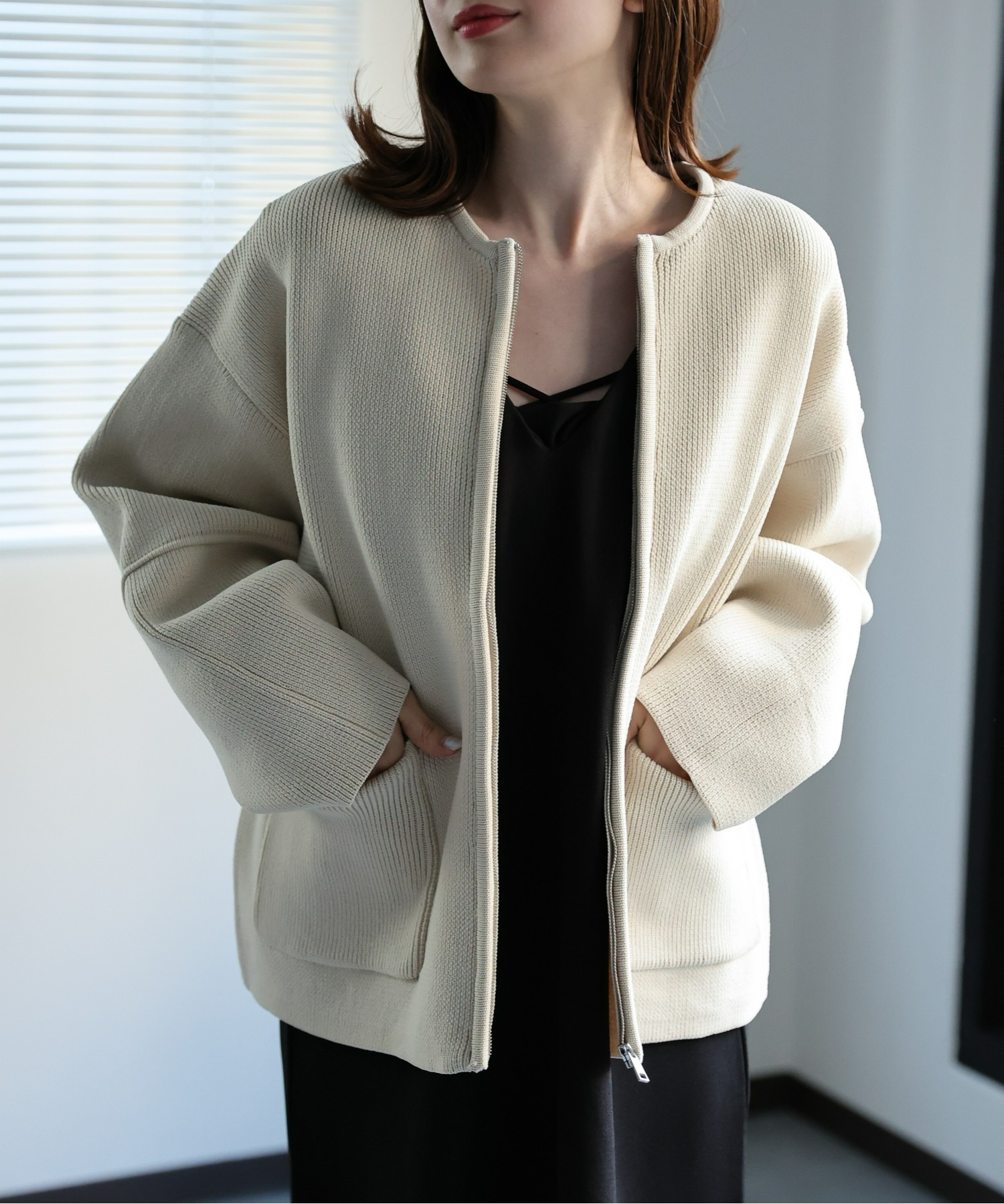 model:162cm 着用サイズ：F