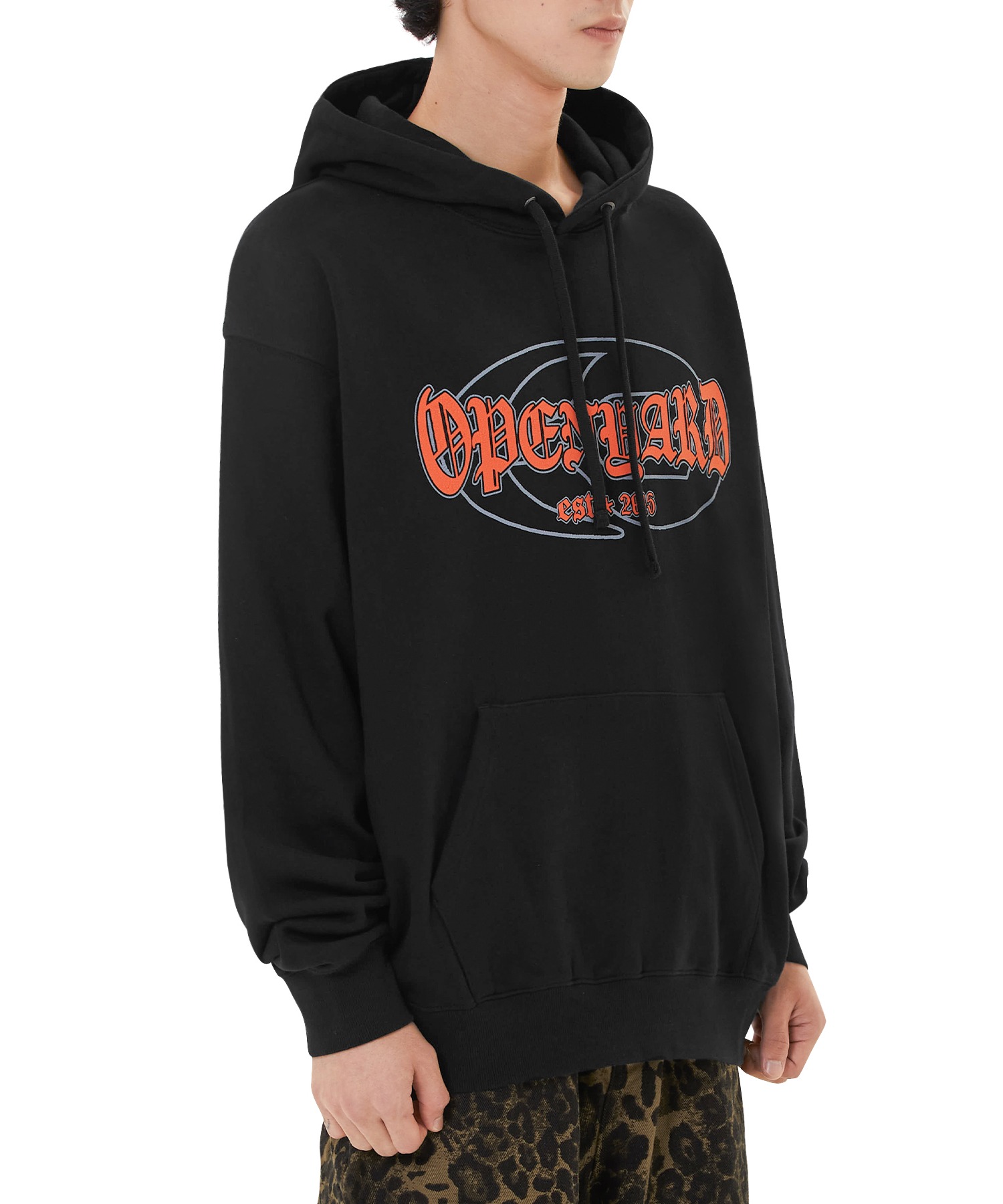 OY/オーワイ』 CRACKED LOGO HOODIE/ひび割れ ロゴパーカー Openyard
