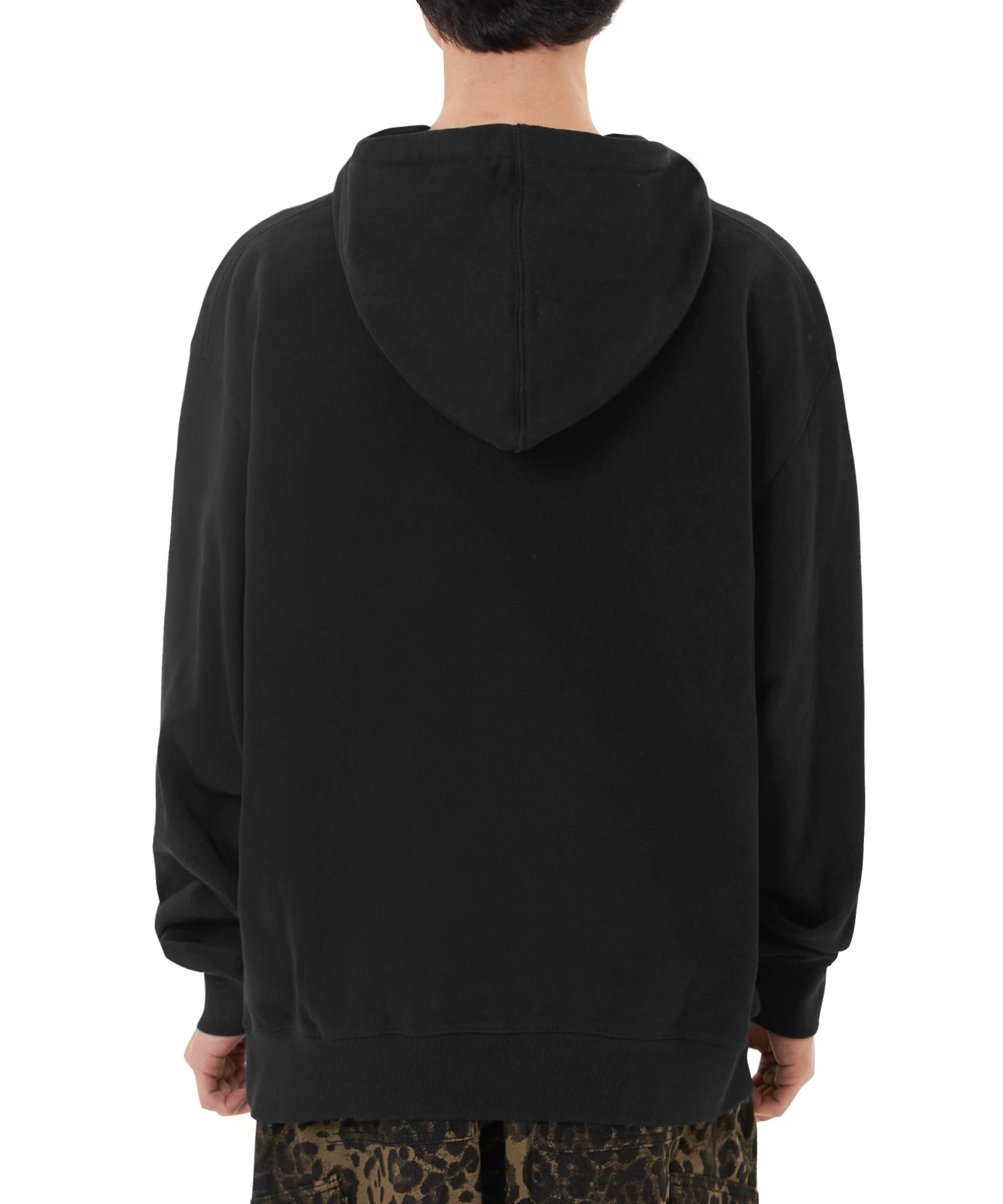★OY★CRACKED LOGO HOODIE - BLACK★正規品/韓国直送料込/人気 OY/オーワイ』 CRACKED LOGO HOODIE/ひび割れ ロゴパーカー OY