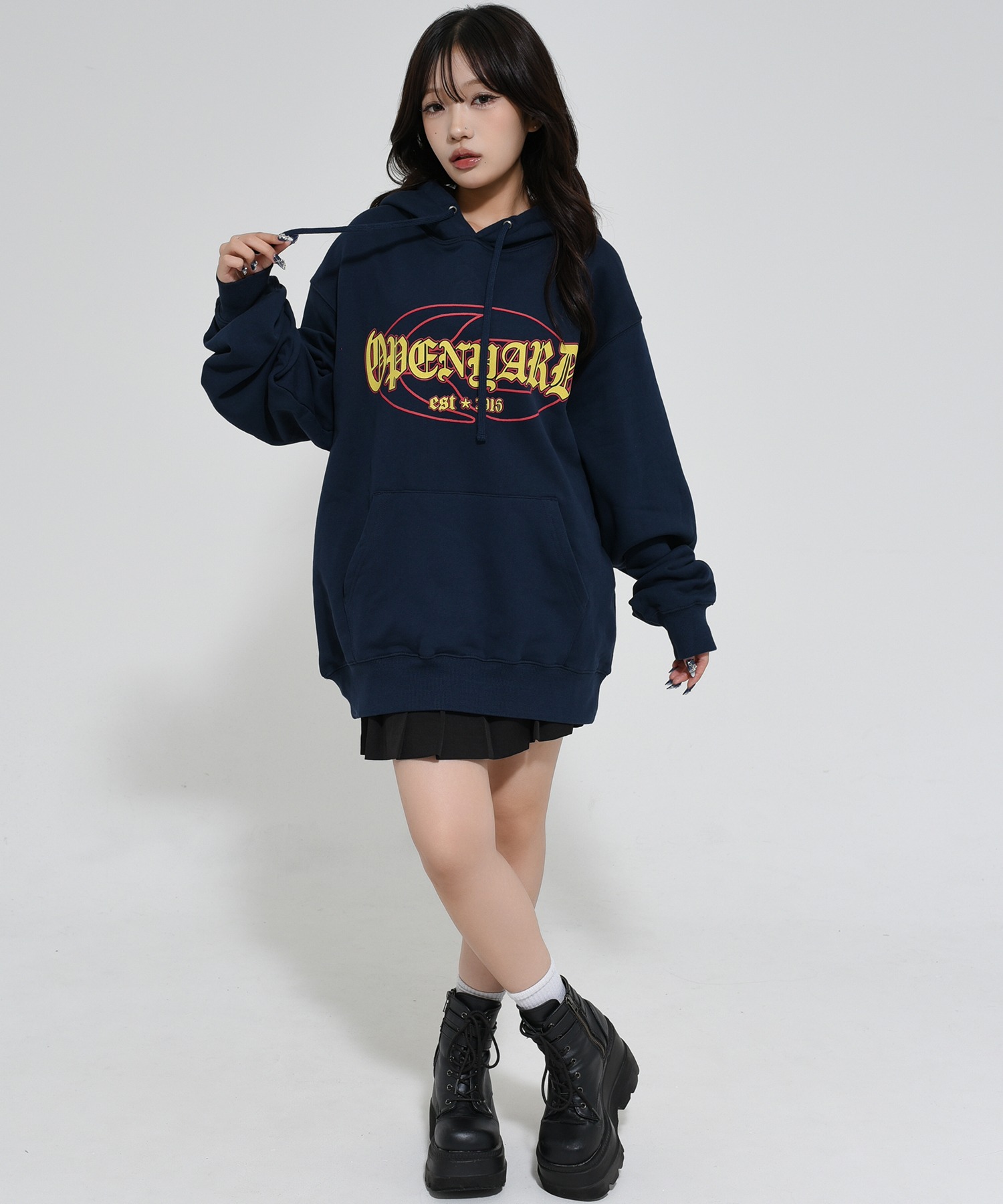【最終値下げ】ORIMI 24aw パーカー 値下げ】ORIMI 23AW CHILDHOOD MELT HOODIE パーカー A23504 グレー
