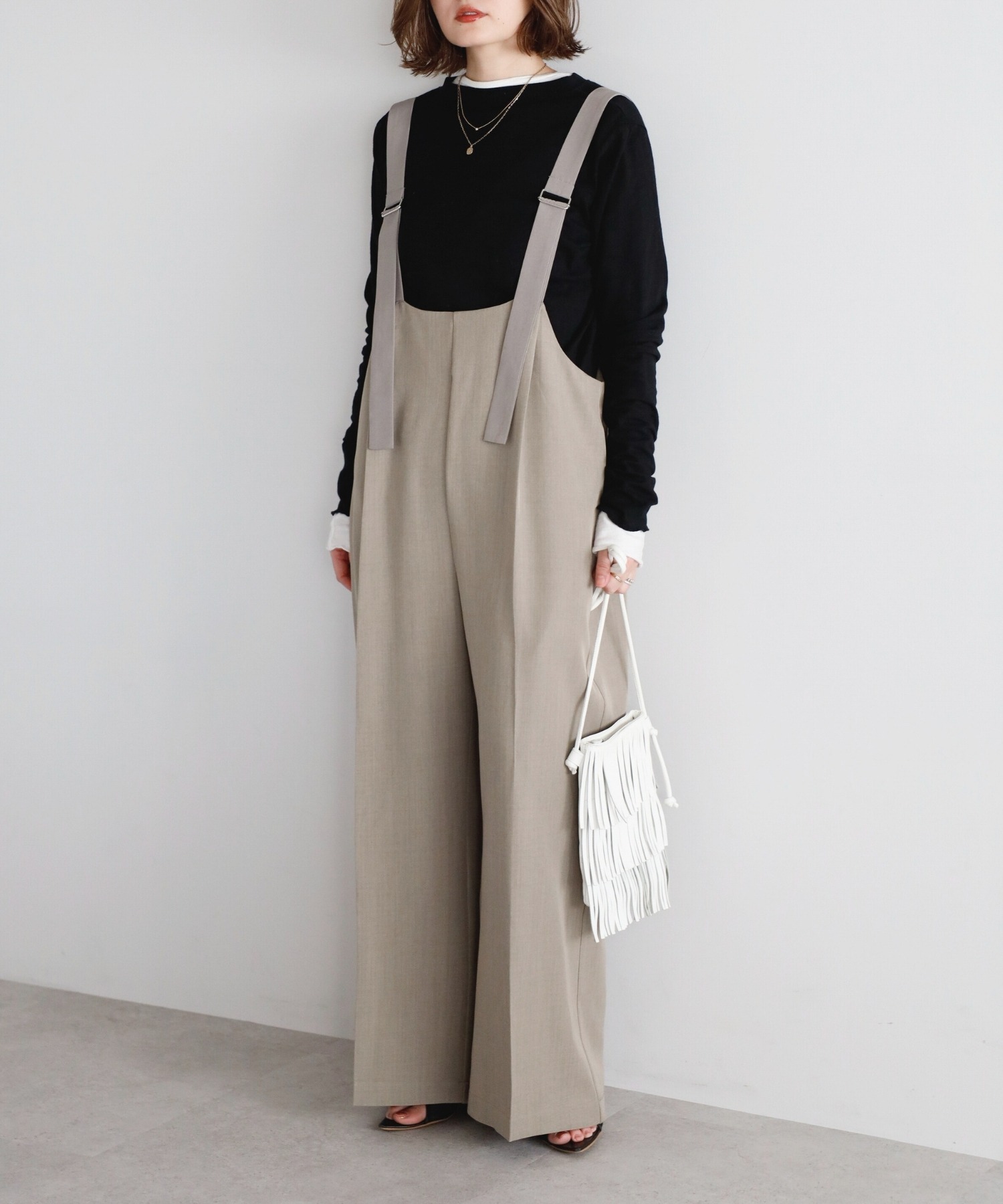model：H158 着用サイズ：FREE