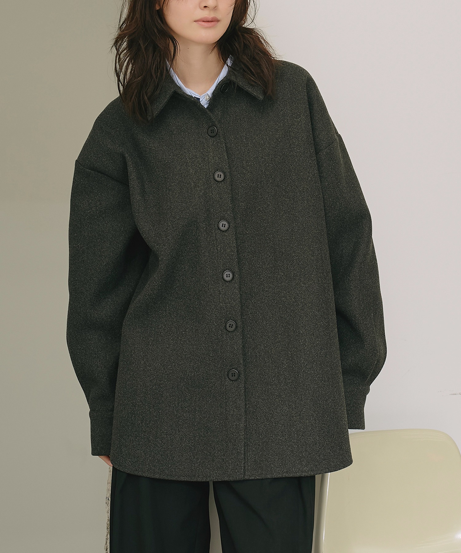 model：H166　着用サイズ：F