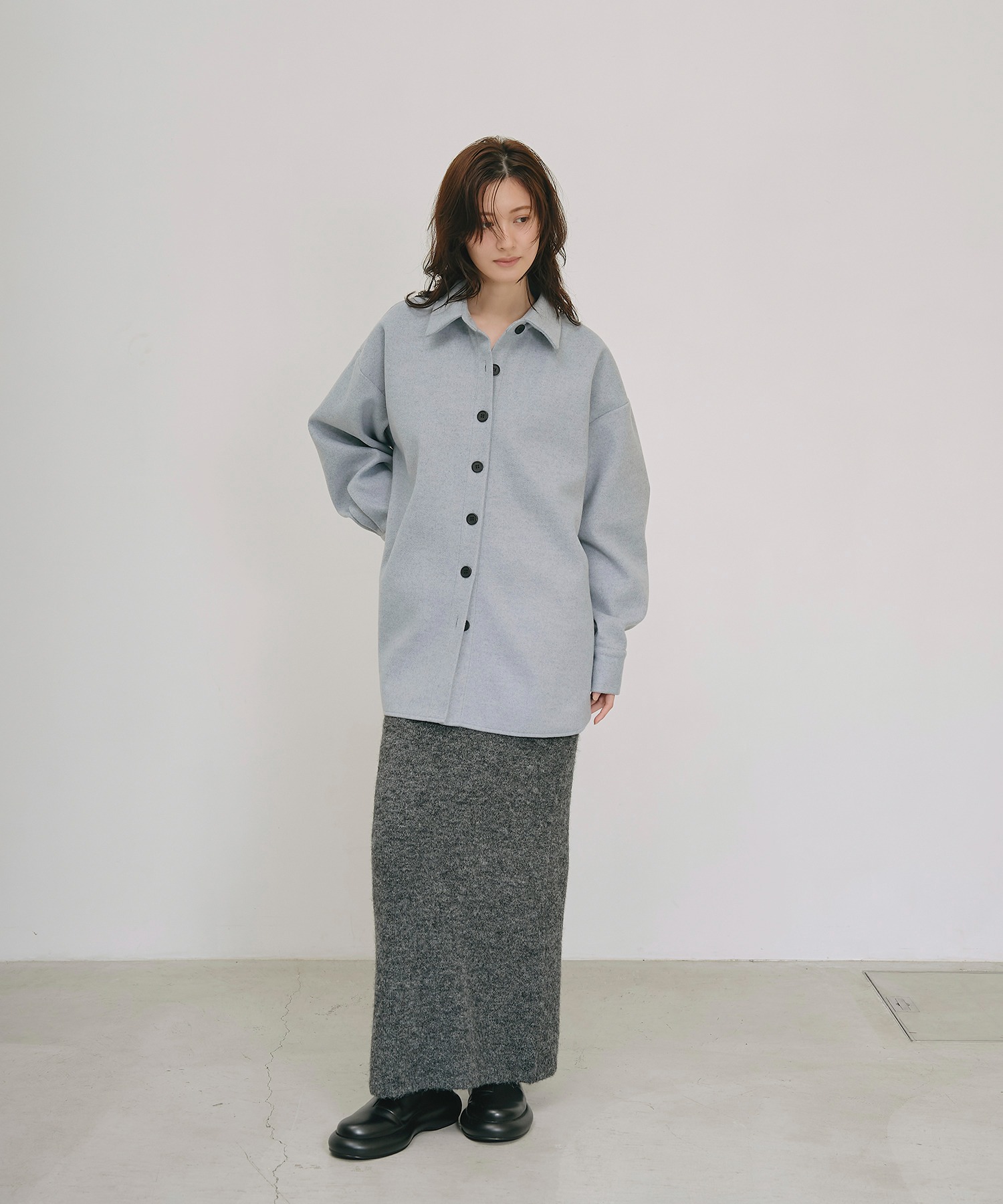 model：H166　着用サイズ：F