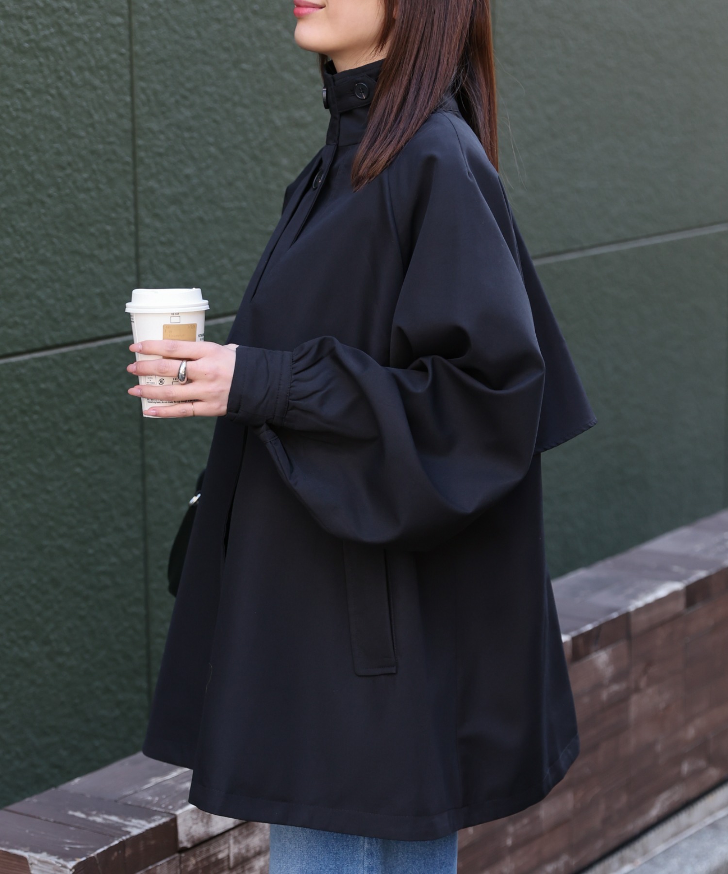 model：162cm 着用サイズ：F