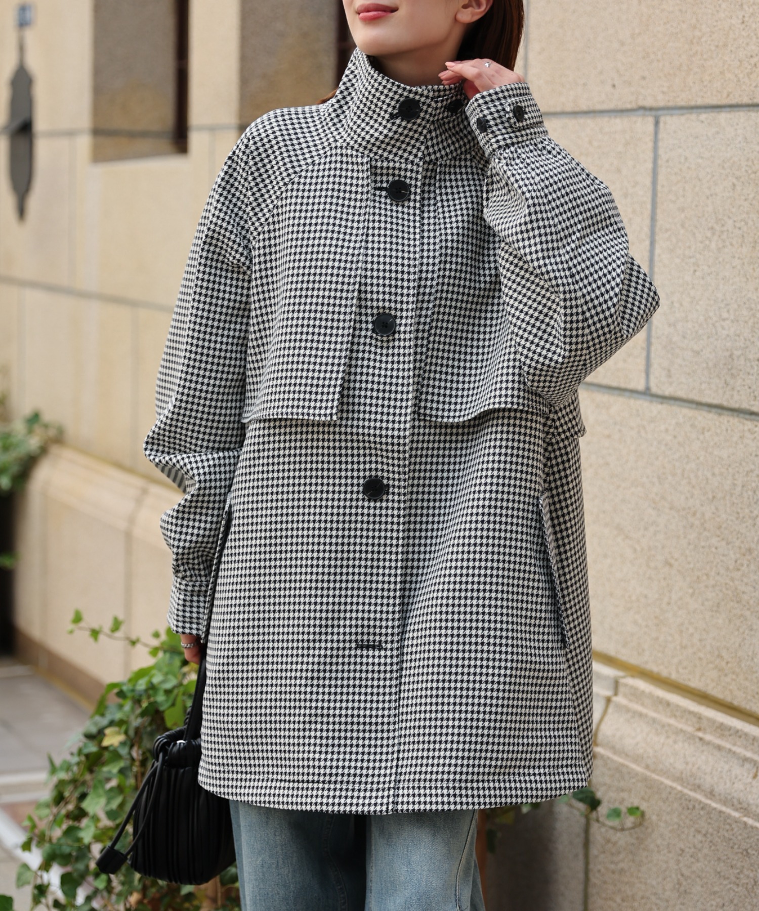 model：162cm 着用サイズ：F