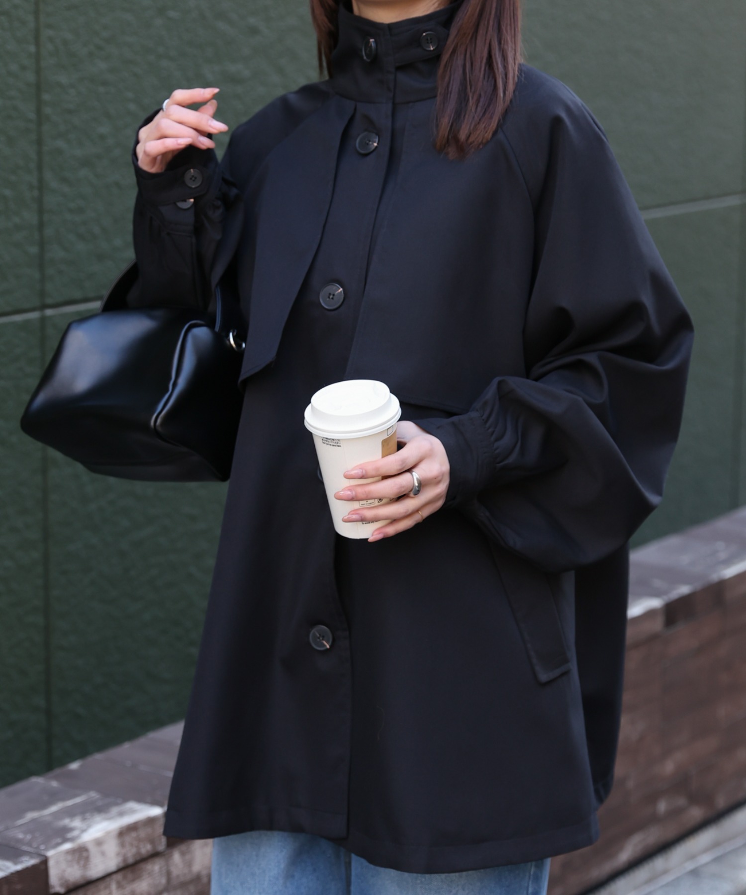 model：162cm 着用サイズ：F