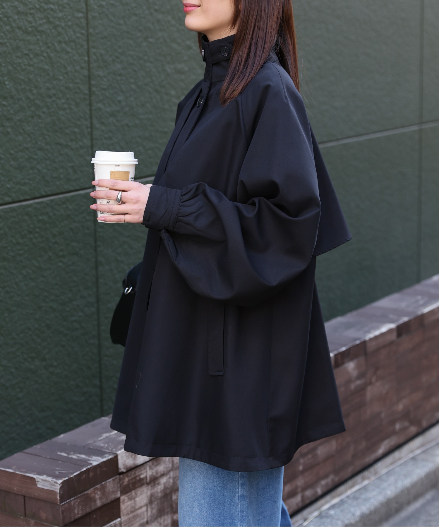 model：162cm 着用サイズ：F