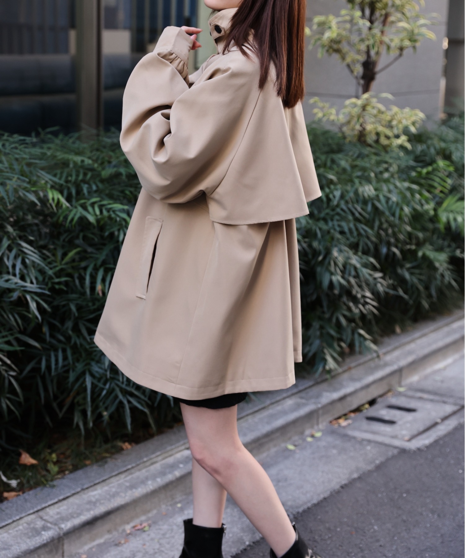 model：162cm 着用サイズ：F