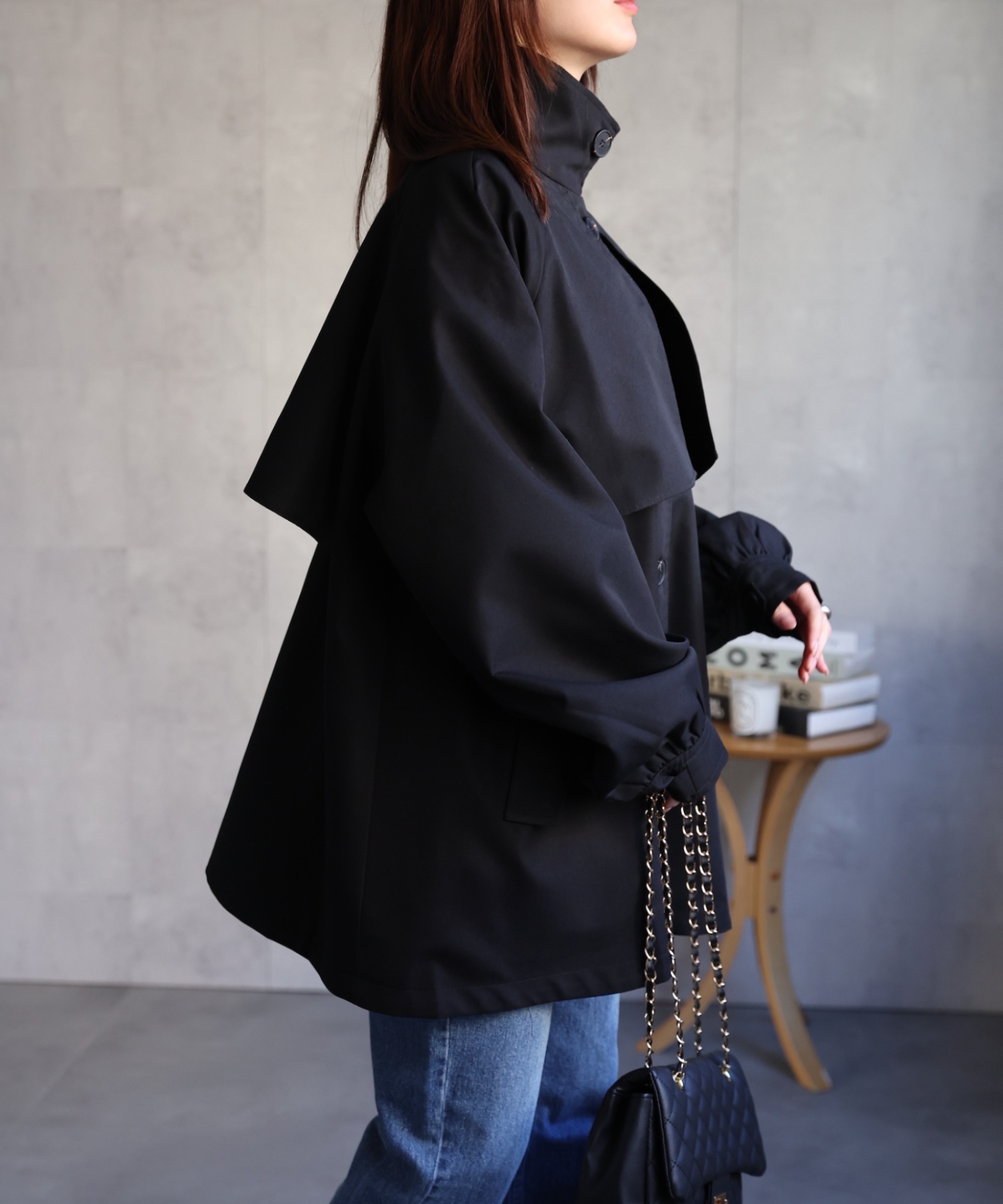 model：162cm 着用サイズ：F