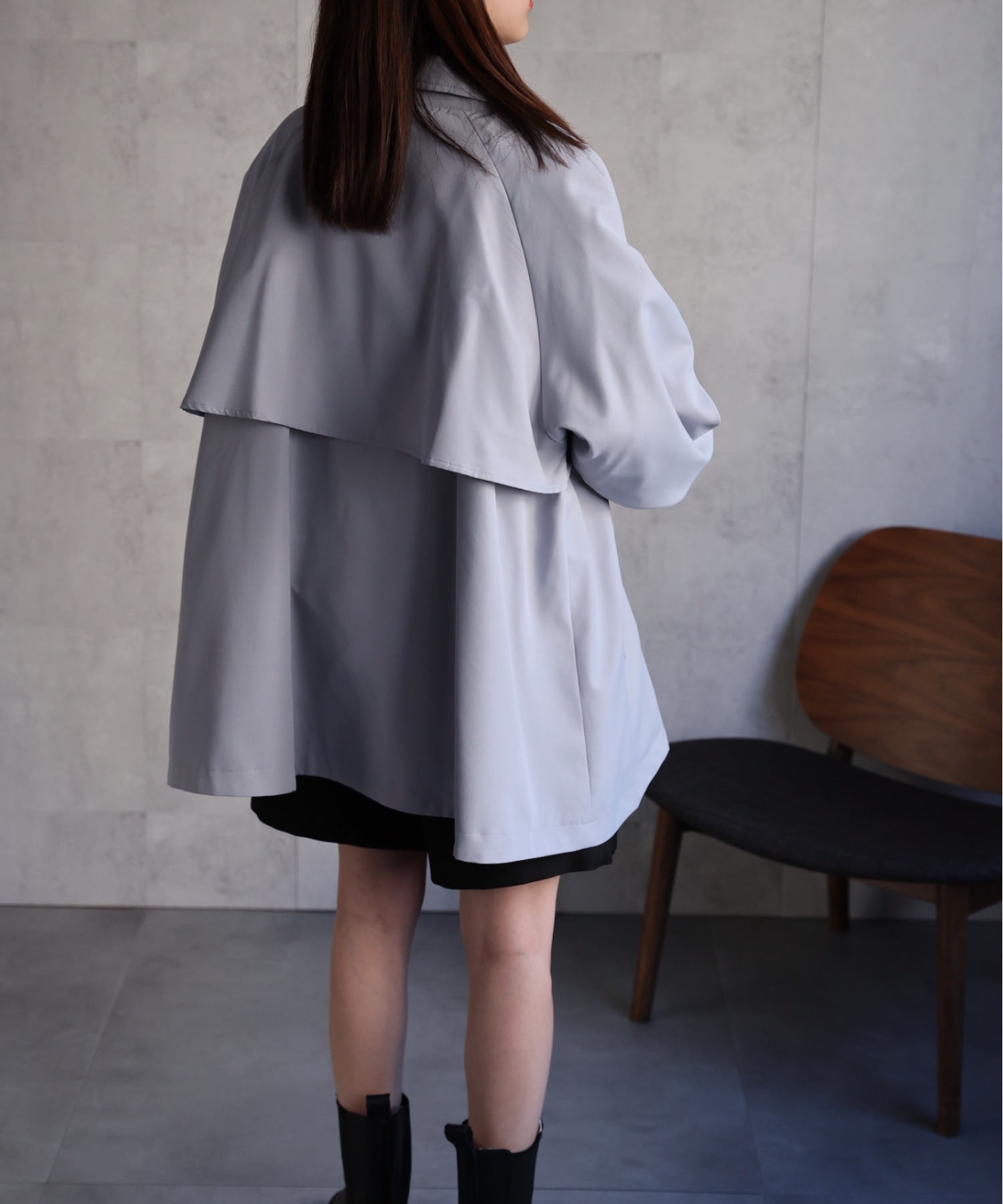 model：162cm 着用サイズ：F