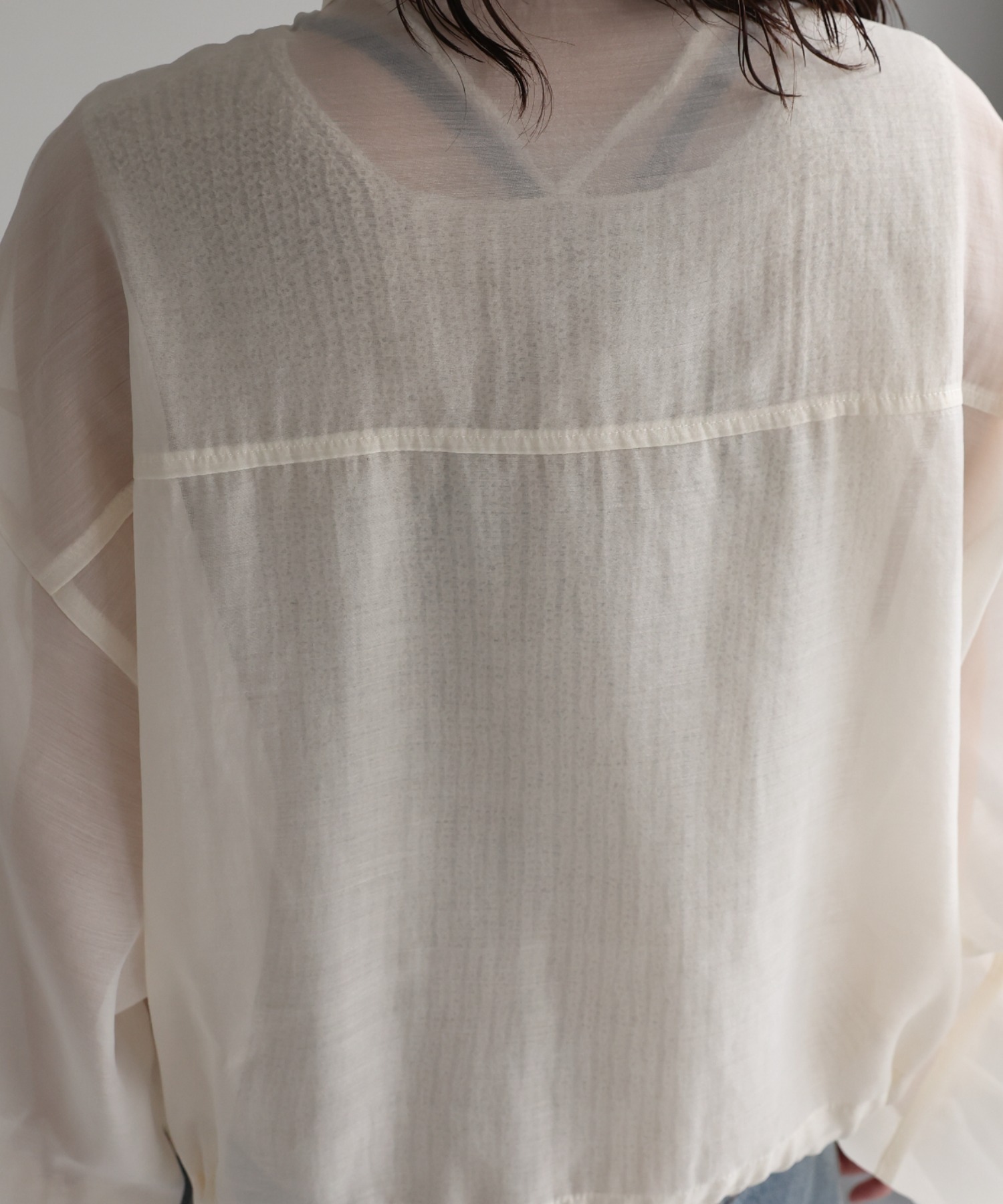 model：156cm 着用サイズ：FREE