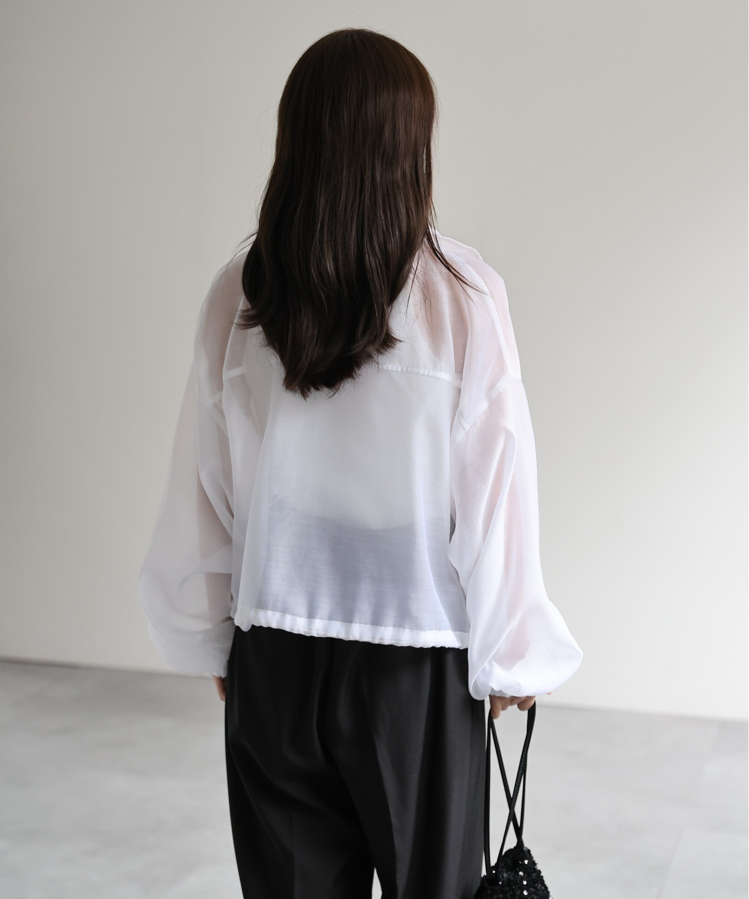 model：156cm 着用サイズ：FREE