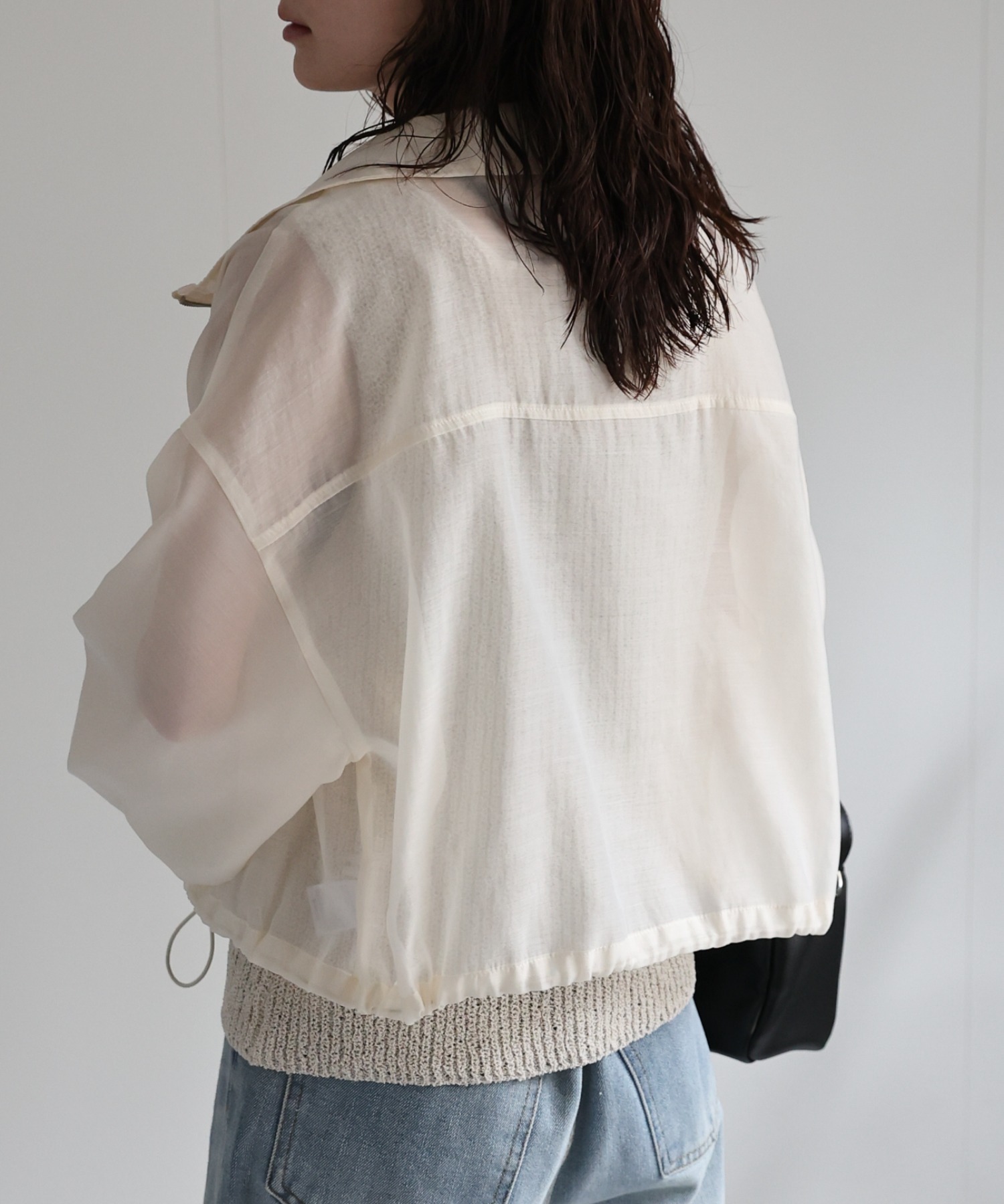 model：156cm 着用サイズ：FREE