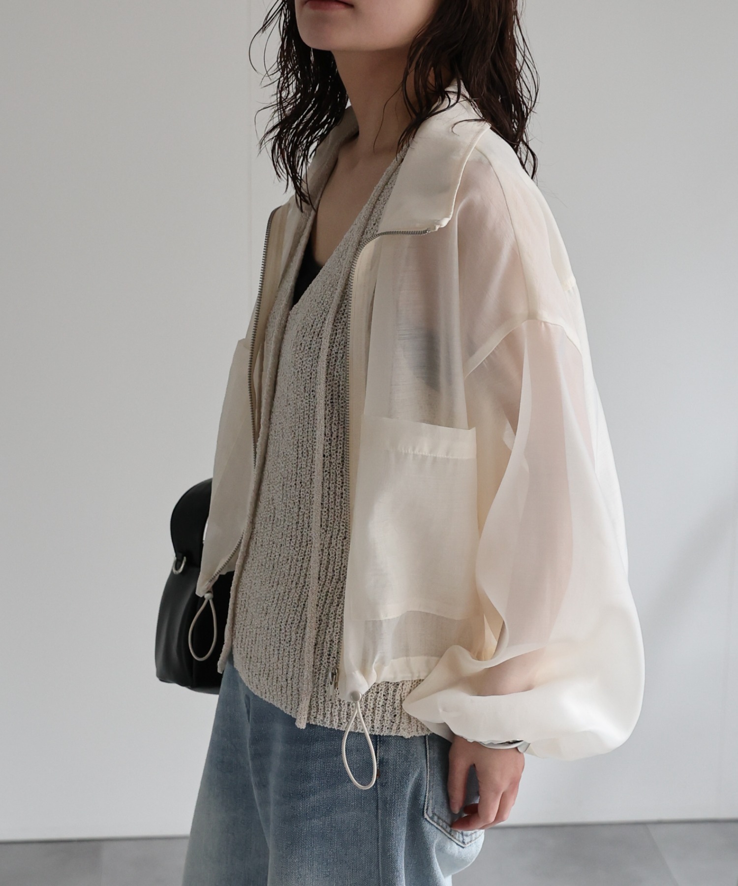model：156cm 着用サイズ：FREE