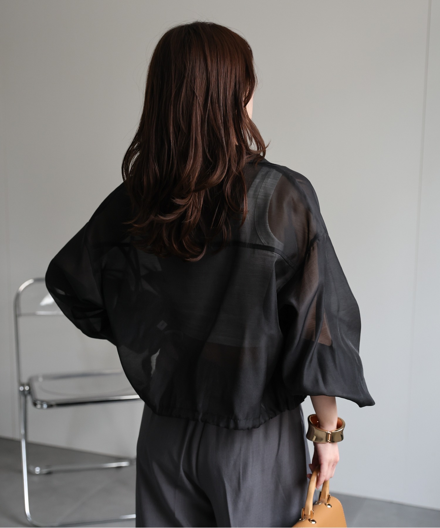 model：156cm 着用サイズ：FREE