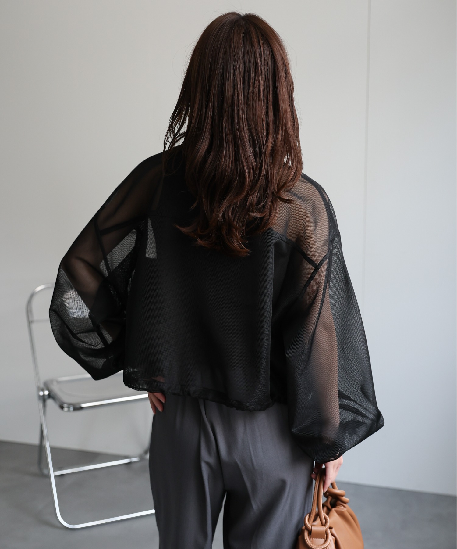 model：156cm 着用サイズ：FREE