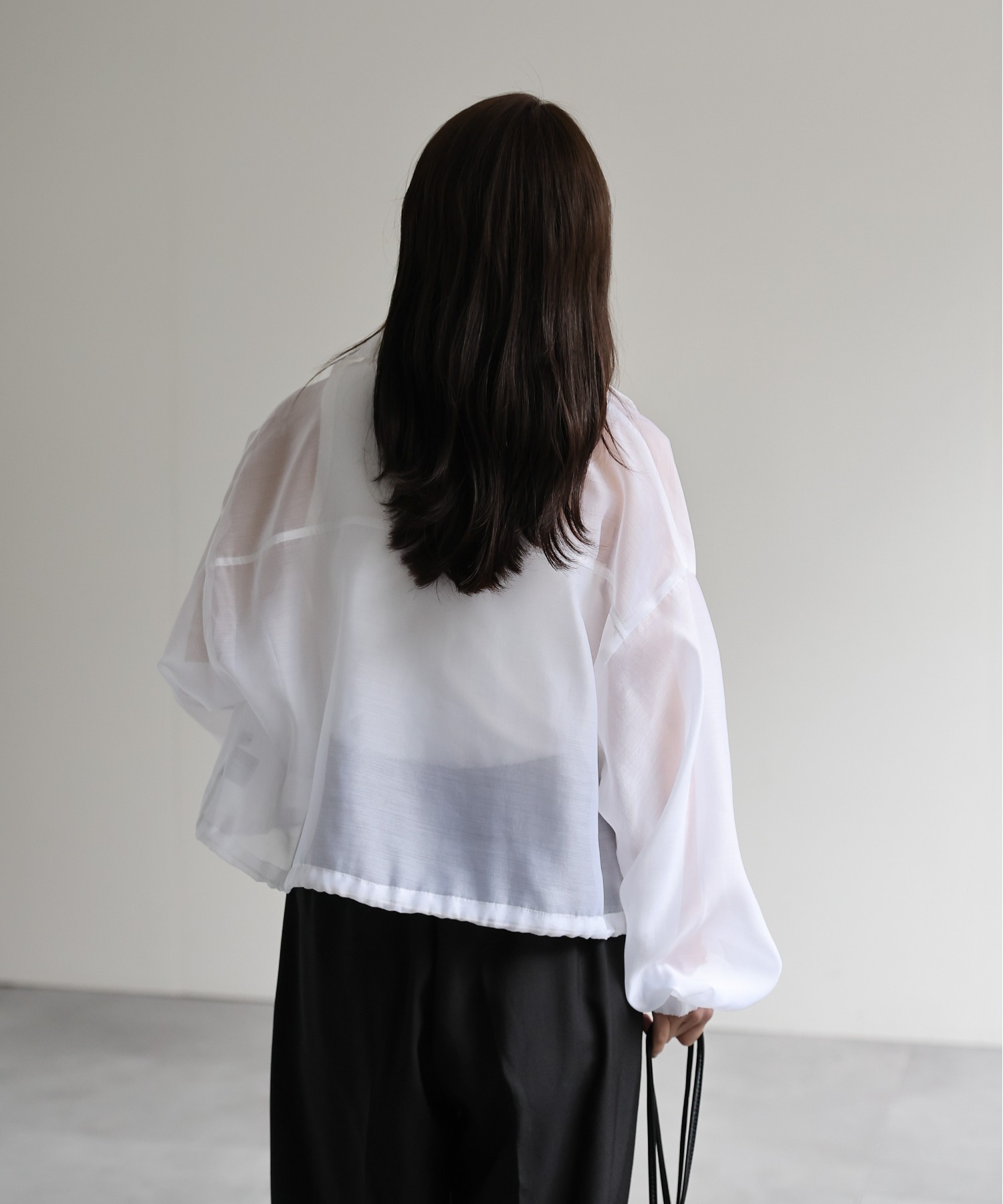 model：156cm 着用サイズ：FREE