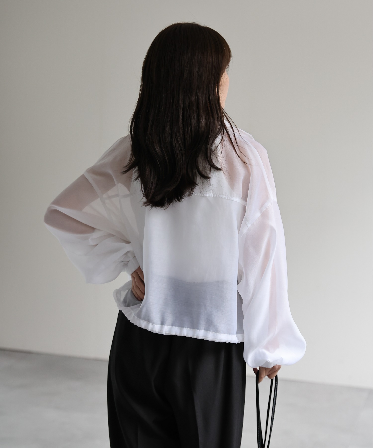 model：156cm 着用サイズ：FREE
